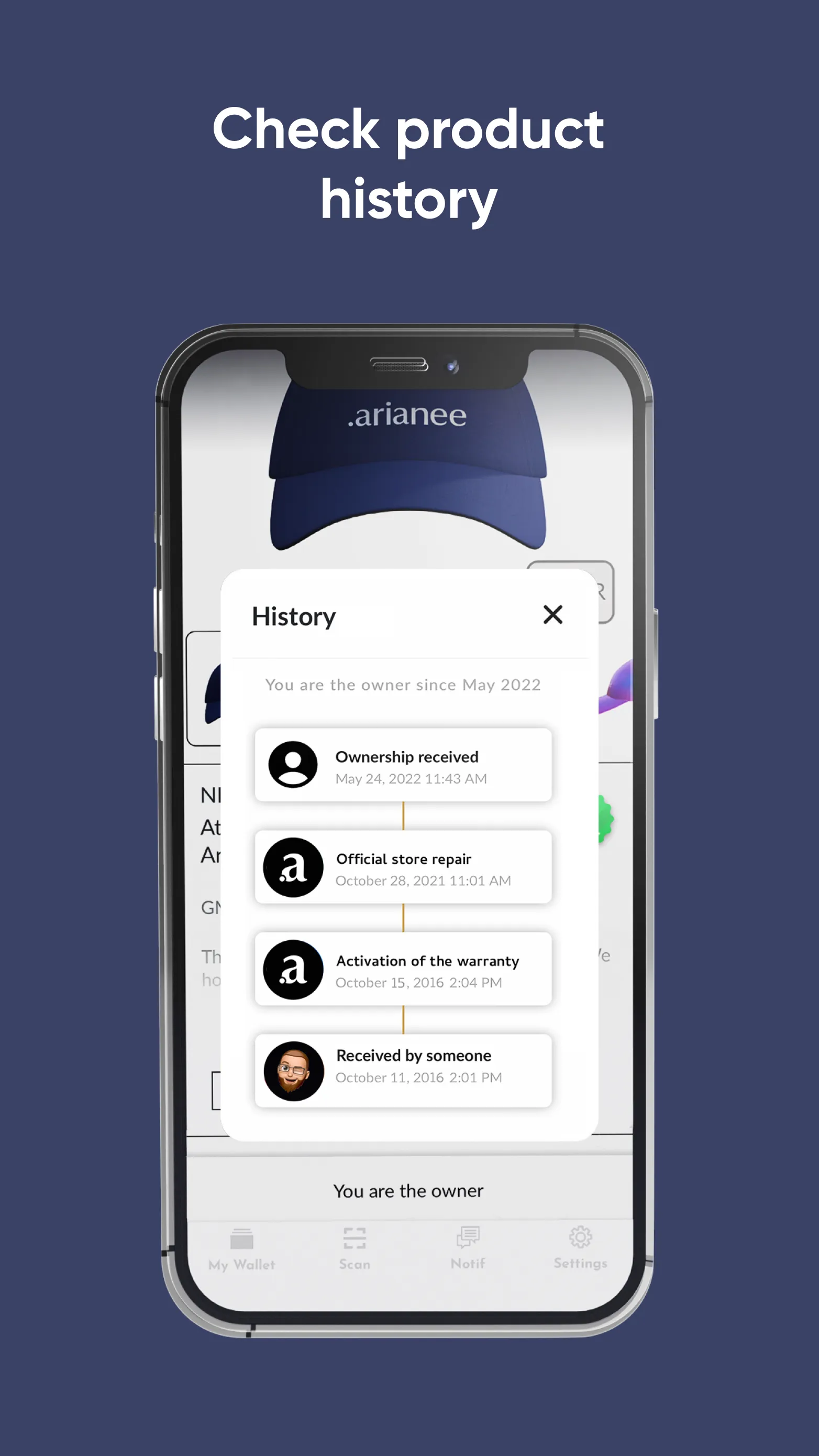 Arianee Wallet | Indus Appstore | Screenshot