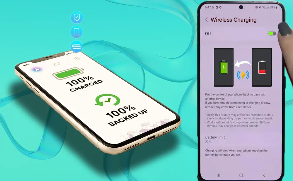 Wireless Reverse Charging | Indus Appstore | Screenshot