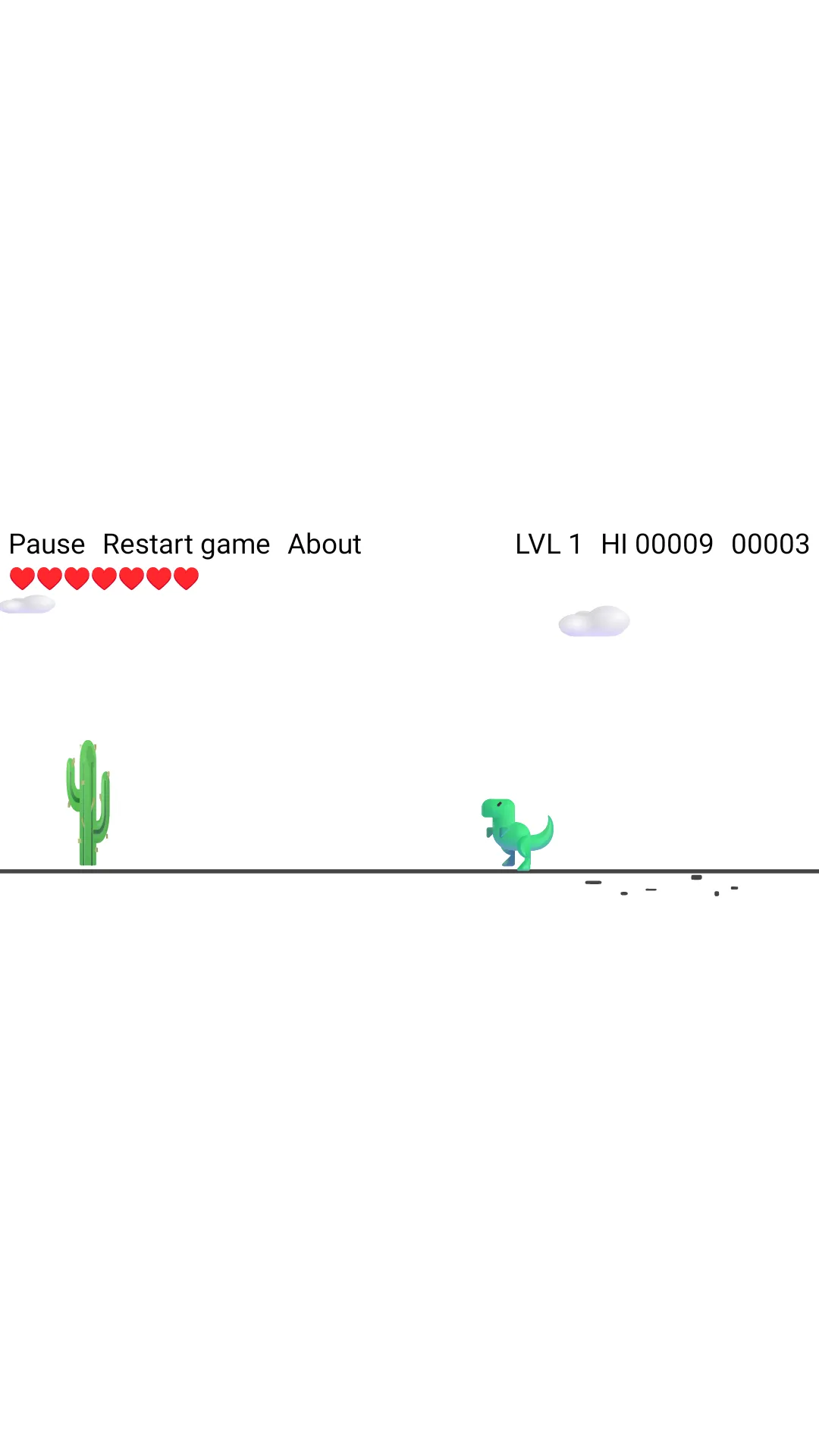 Cactus Run: The Dinos' revenge | Indus Appstore | Screenshot