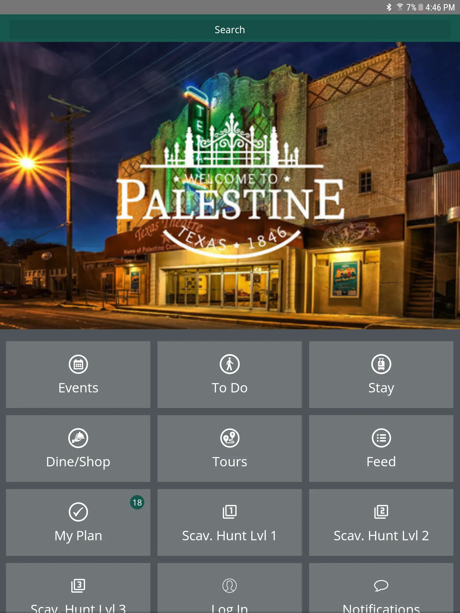 Visit Palestine, TX | Indus Appstore | Screenshot