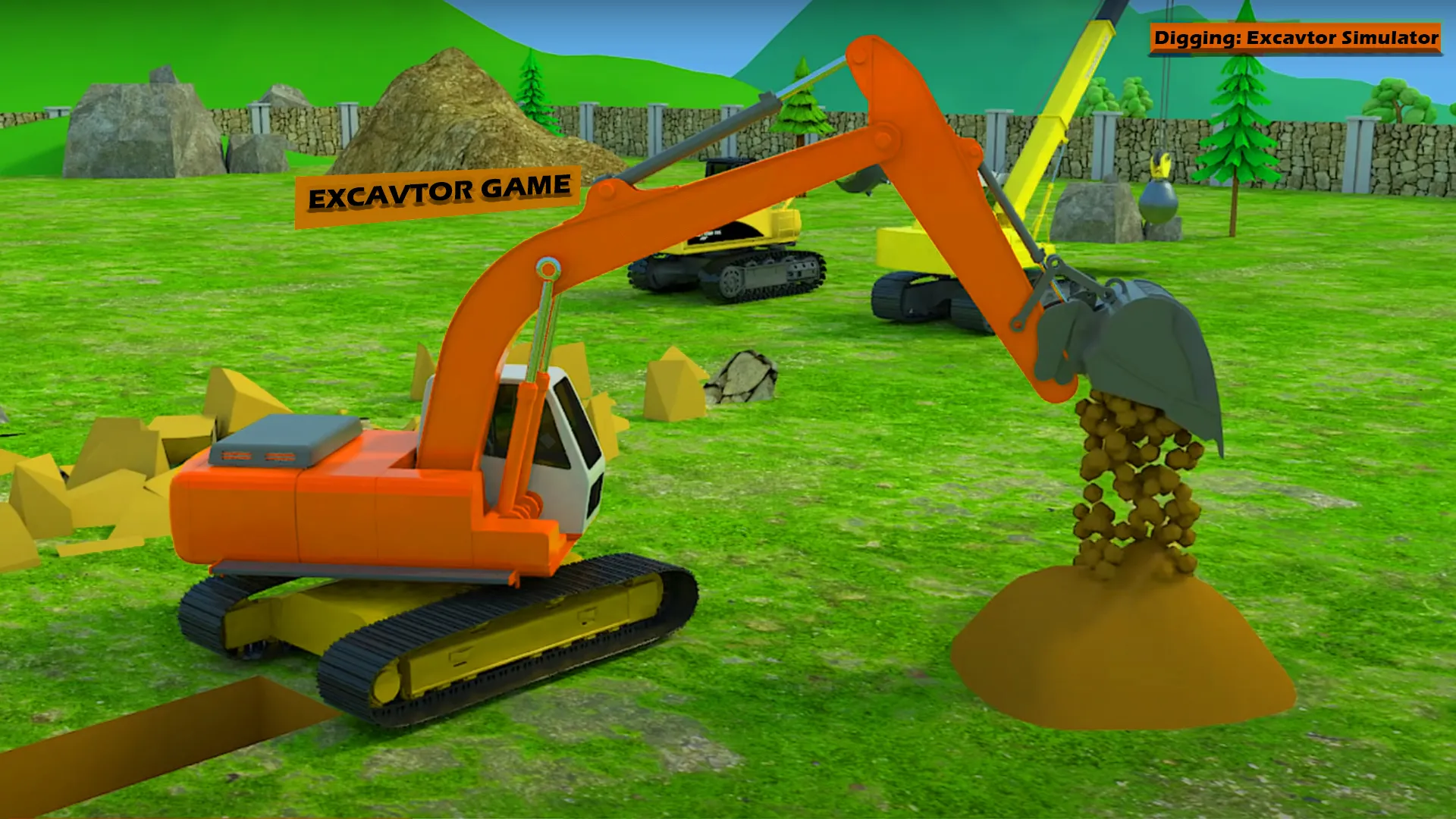 Digging: Excavator Simulator | Indus Appstore | Screenshot