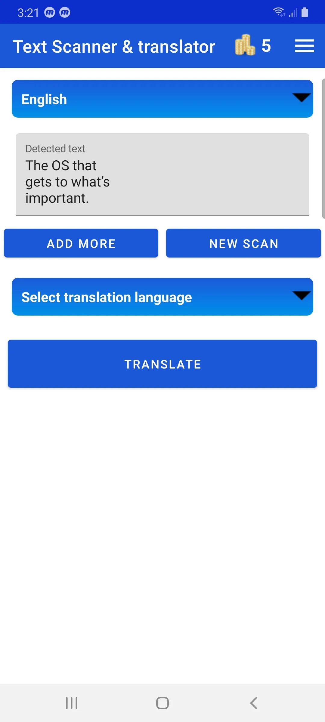 Text Scanner & translator | Indus Appstore | Screenshot