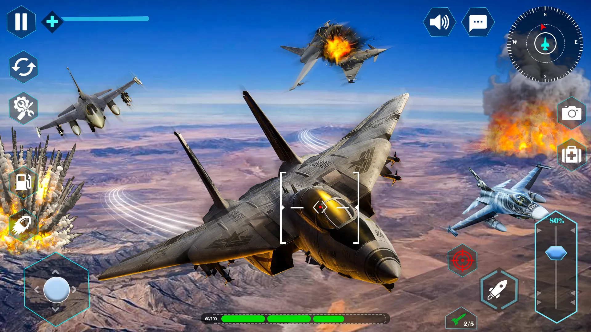 Modern Air Fighter Jet 3D | Indus Appstore | Screenshot