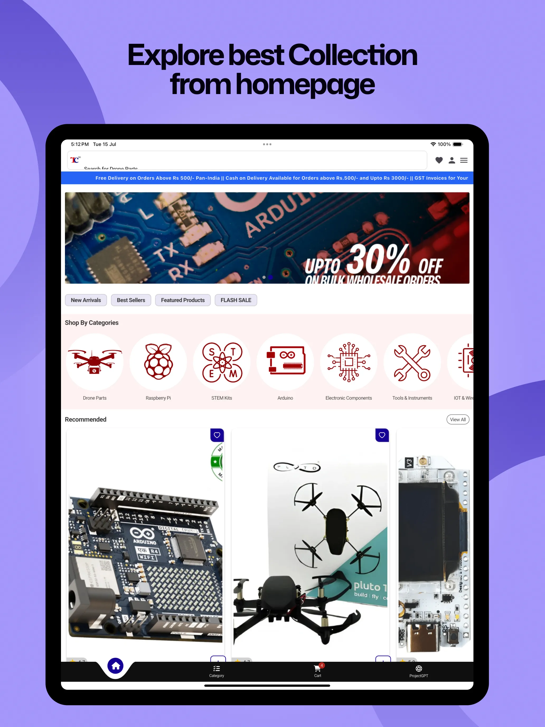 Robocraze - Electronics Store | Indus Appstore | Screenshot