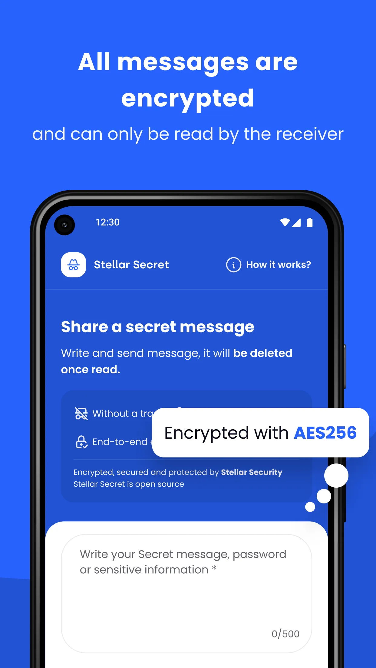 Stellar Security - Secret | Indus Appstore | Screenshot