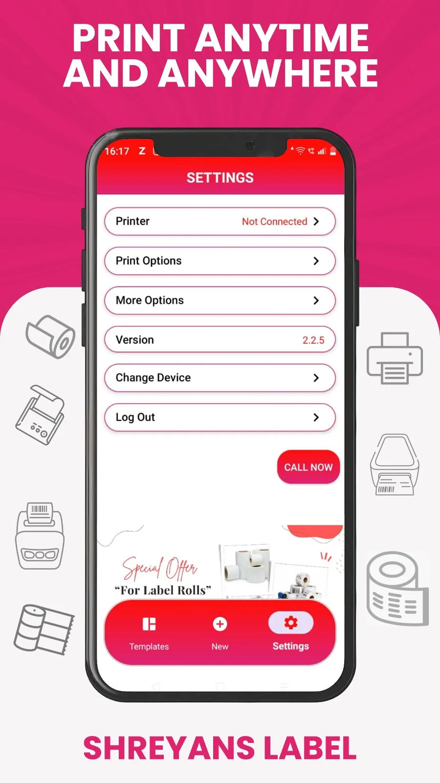 SHREYANS LABEL EDITOR | Indus Appstore | Screenshot