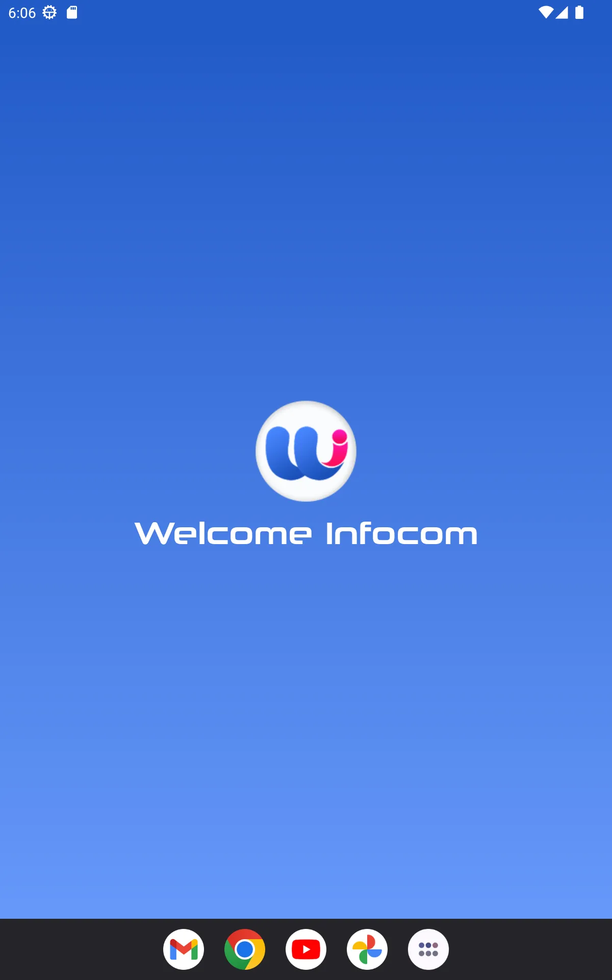 Welcome InfoCom | Indus Appstore | Screenshot