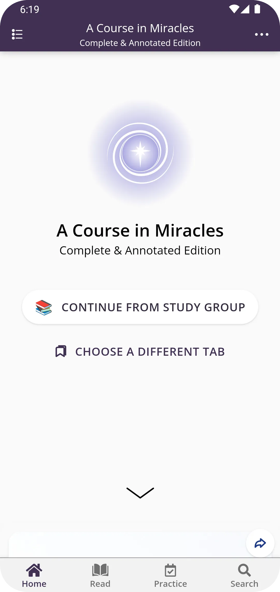 A Course in Miracles: CE | Indus Appstore | Screenshot