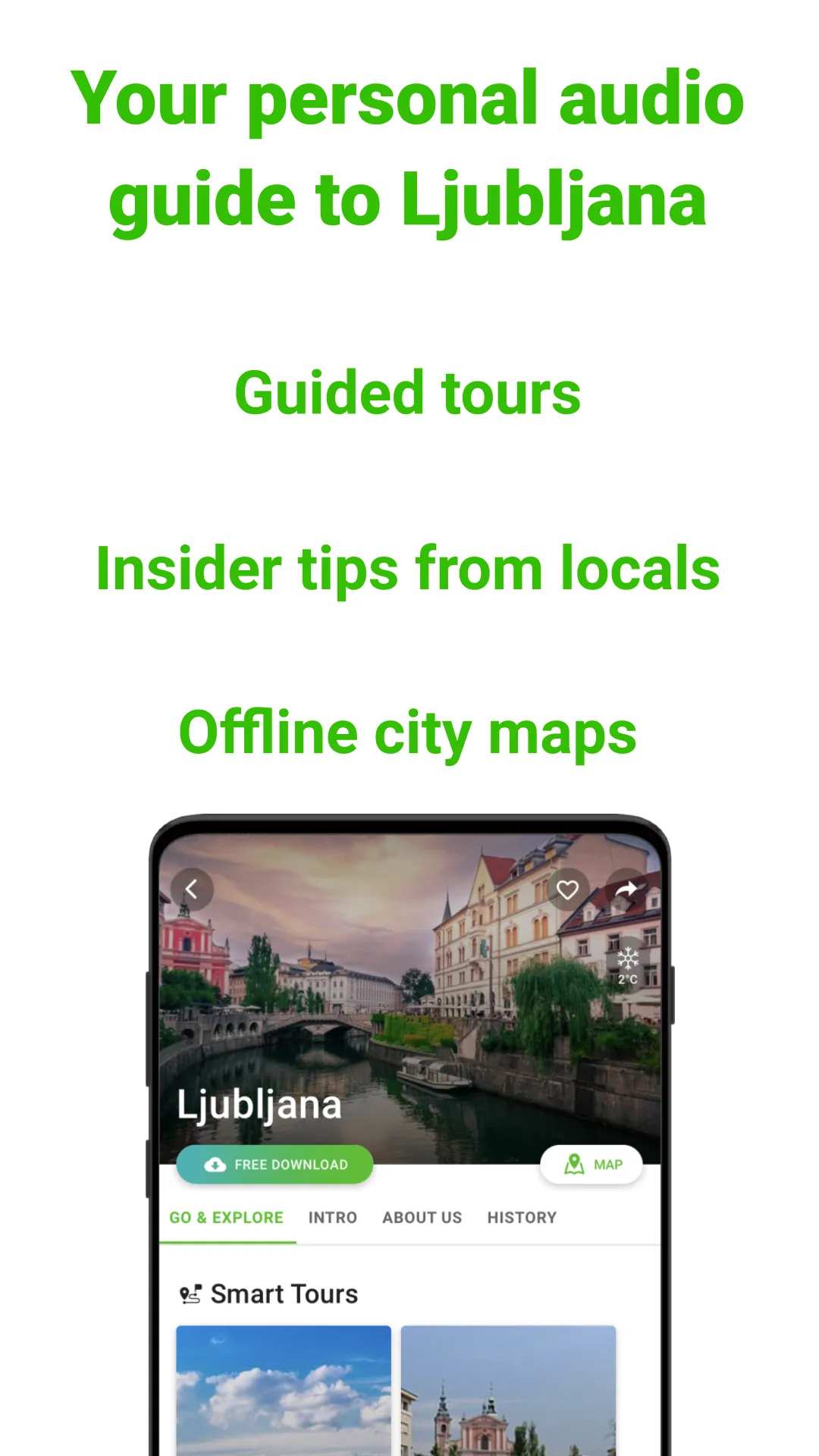 Ljubljana SmartGuide | Indus Appstore | Screenshot