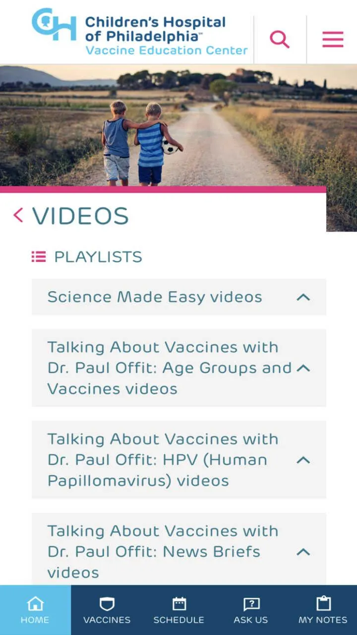 Vaccines on the Go | Indus Appstore | Screenshot