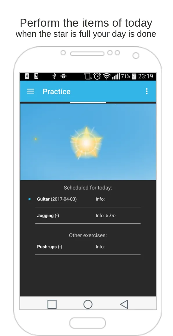 Daily Practice - The Custom Ex | Indus Appstore | Screenshot