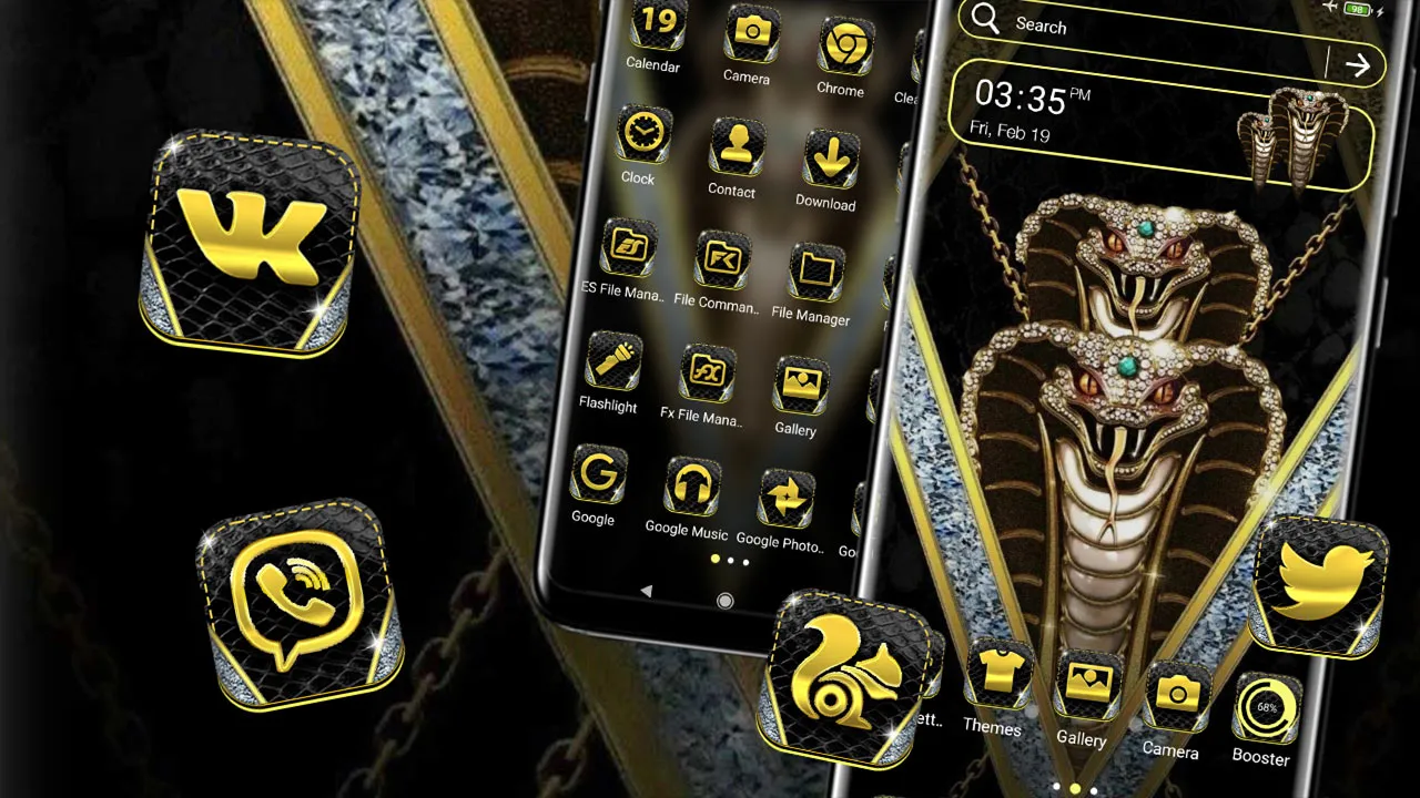 Diamond Cobra Theme | Indus Appstore | Screenshot