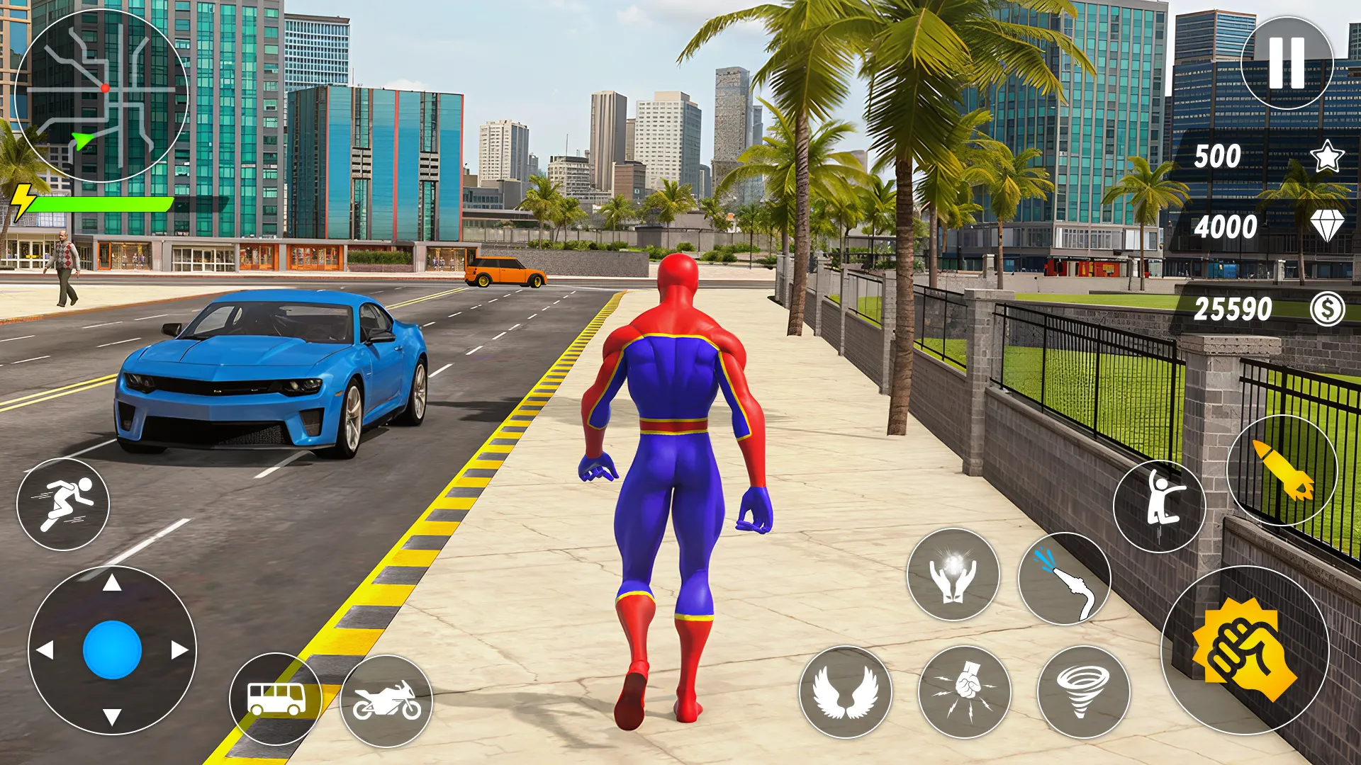Spider Robot Hero Car Games | Indus Appstore | Screenshot