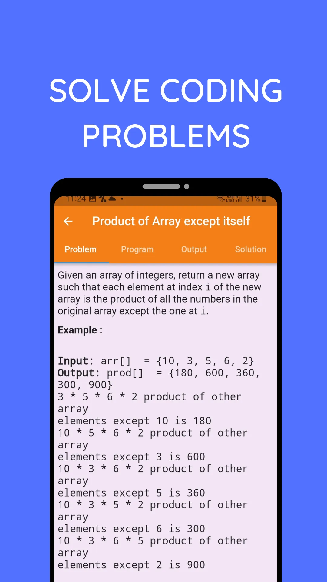 QCoder: Learn Java, Python, C | Indus Appstore | Screenshot