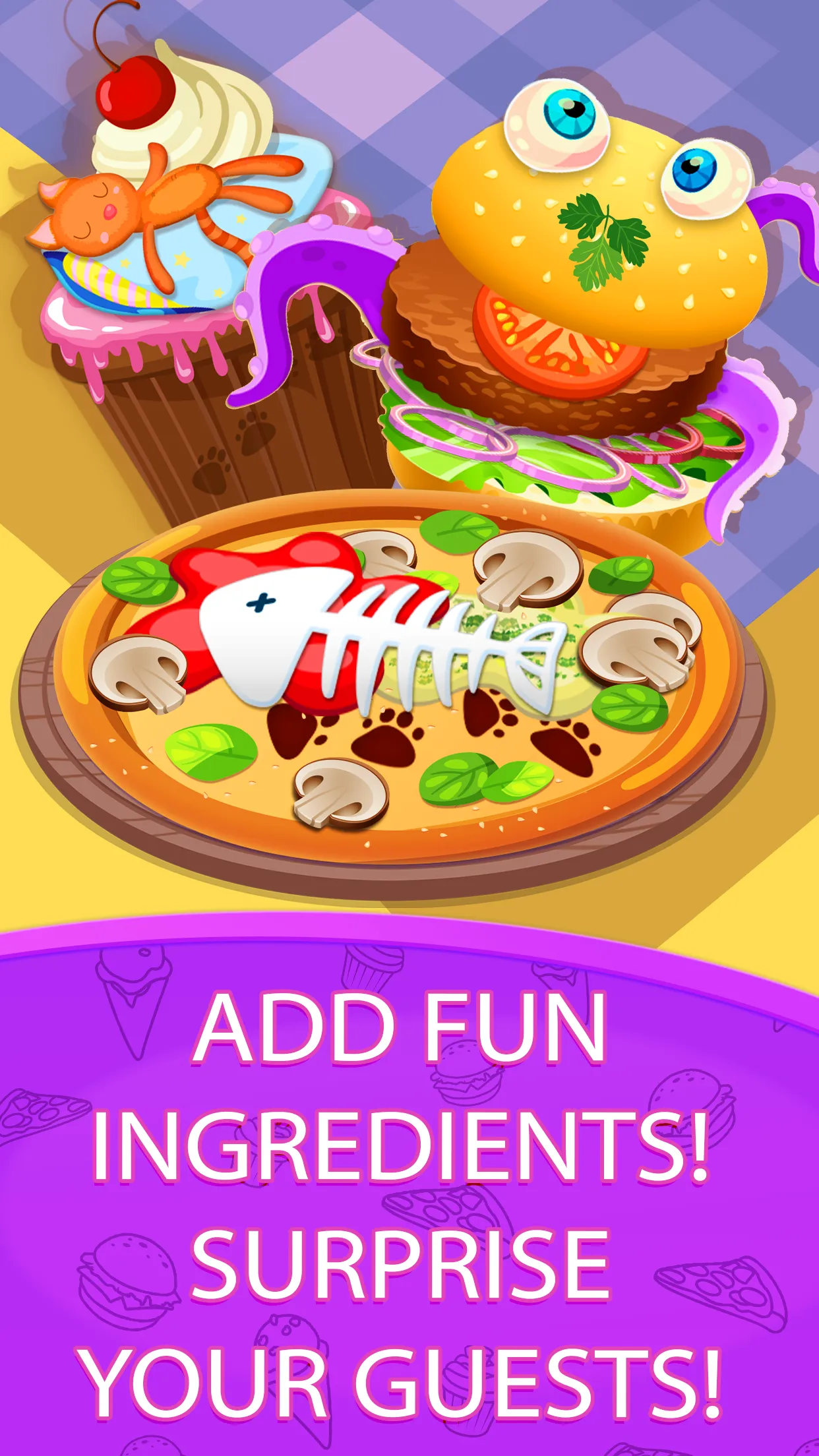 Baby kitchen game Burger Chef | Indus Appstore | Screenshot