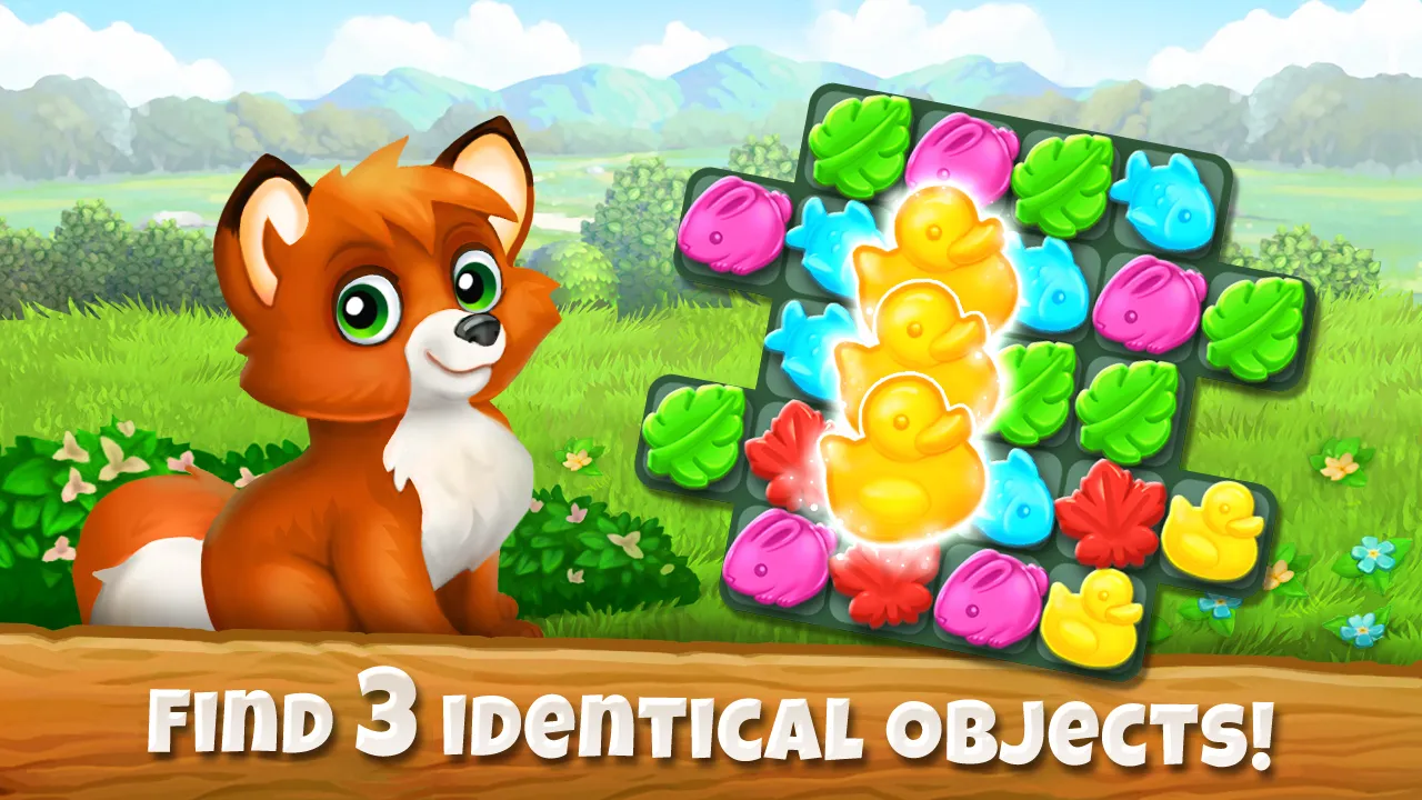 Animal Tales: Fun Match 3 Game | Indus Appstore | Screenshot