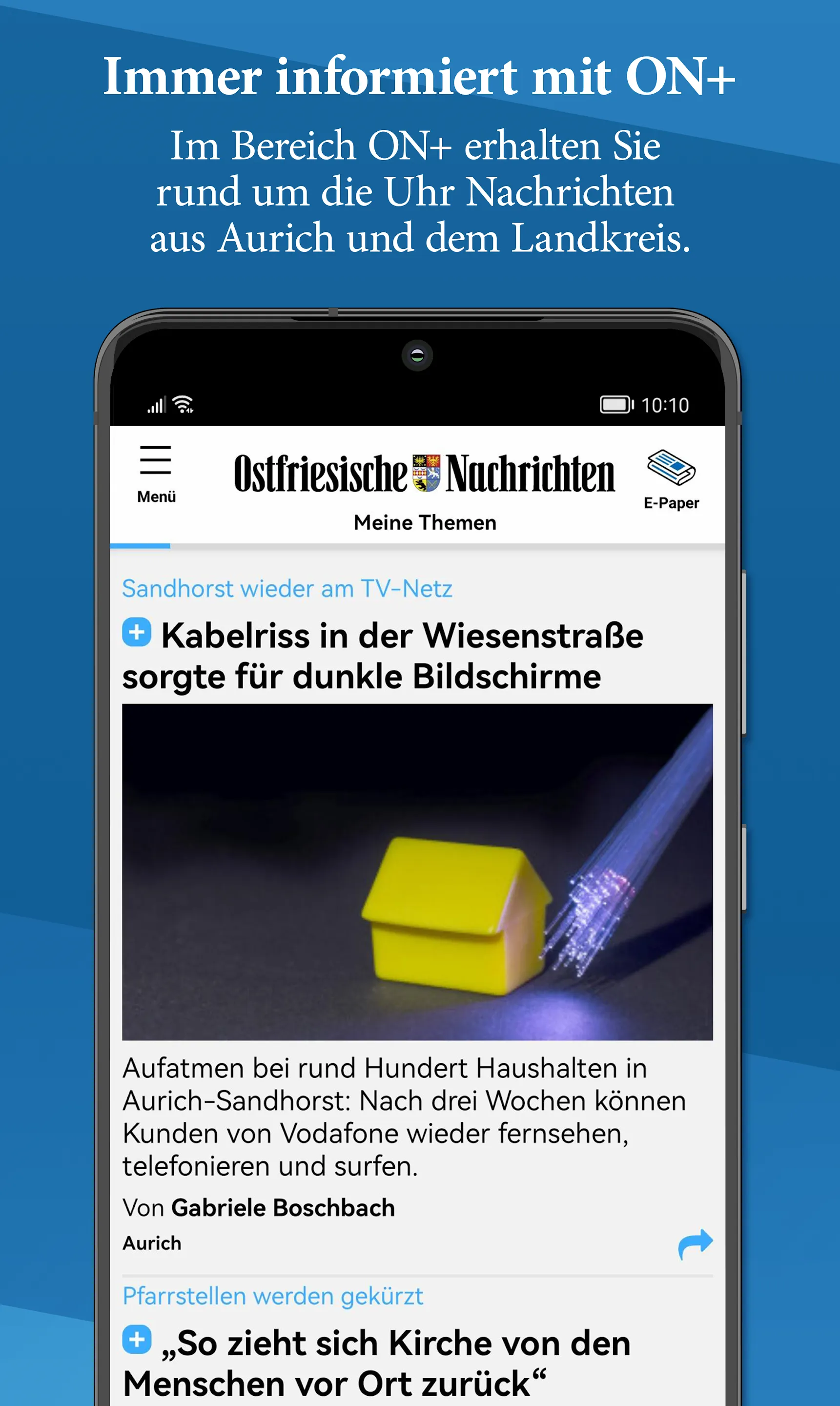 Ostfriesische Nachrichten | Indus Appstore | Screenshot