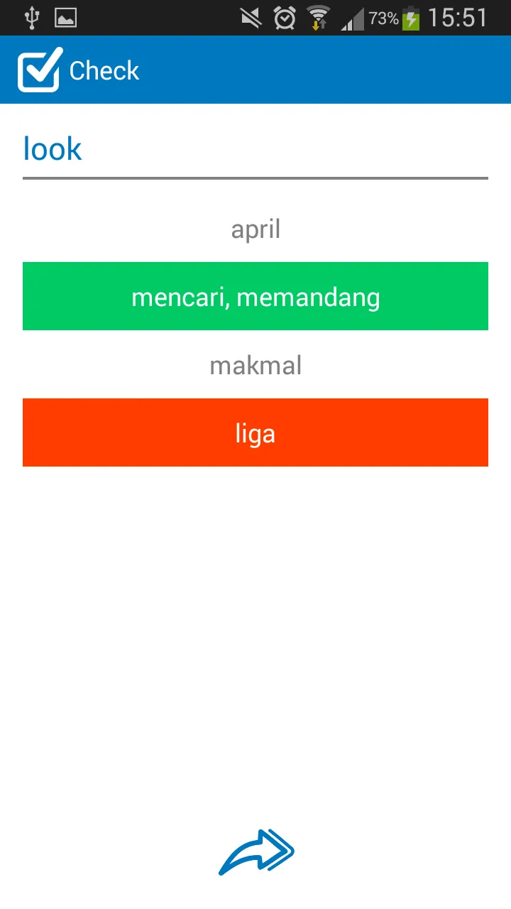 Malay - English dictionary | Indus Appstore | Screenshot