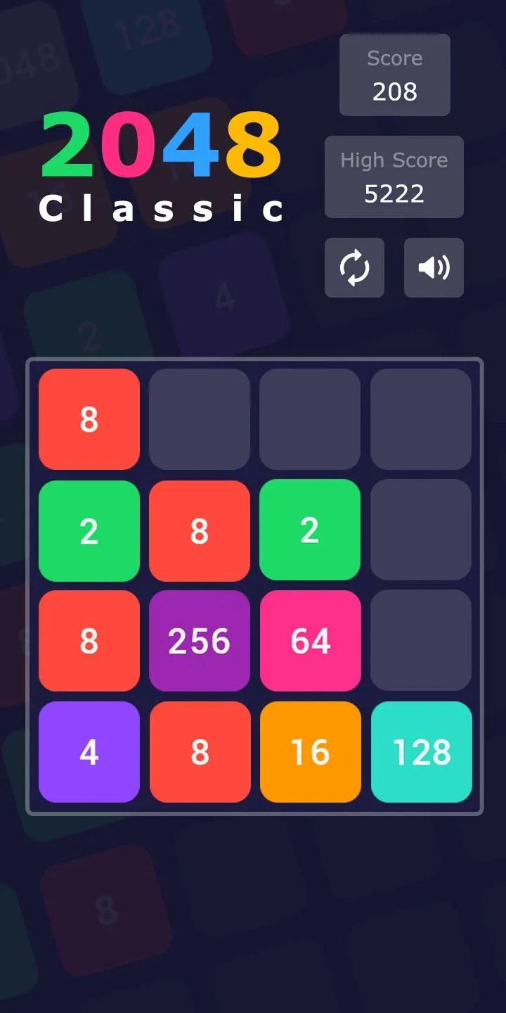 2048 Classic - Swipe and Merge | Indus Appstore | Screenshot