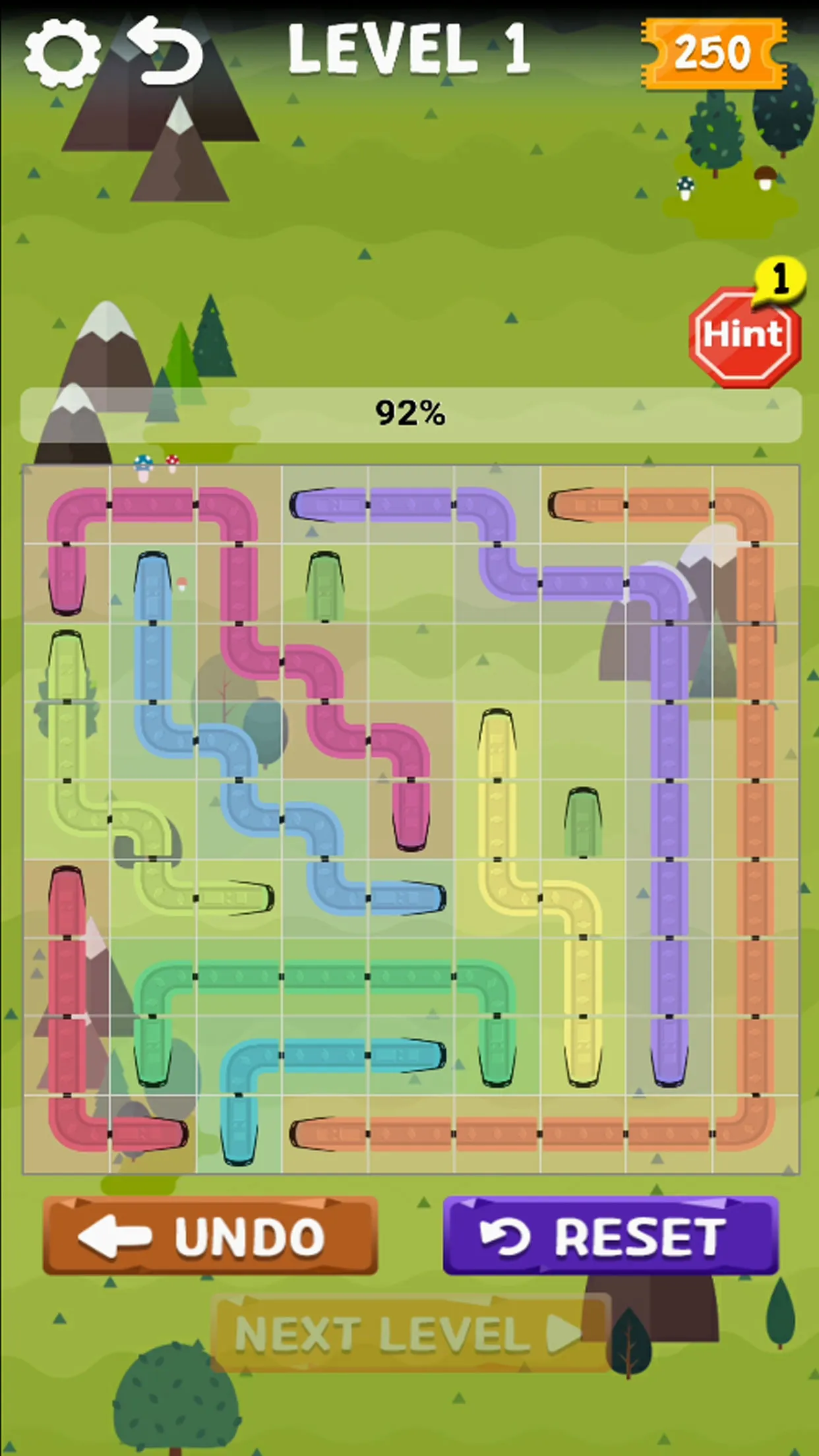 Connect Train - Color Puzzle | Indus Appstore | Screenshot