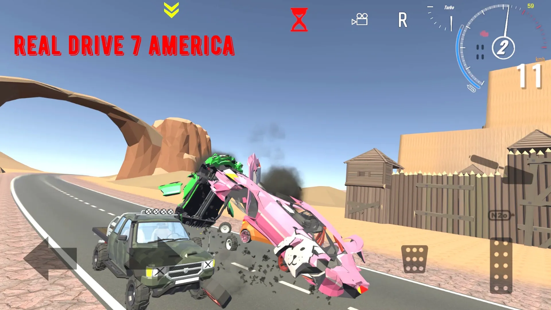 Real Drive 7 America | Indus Appstore | Screenshot