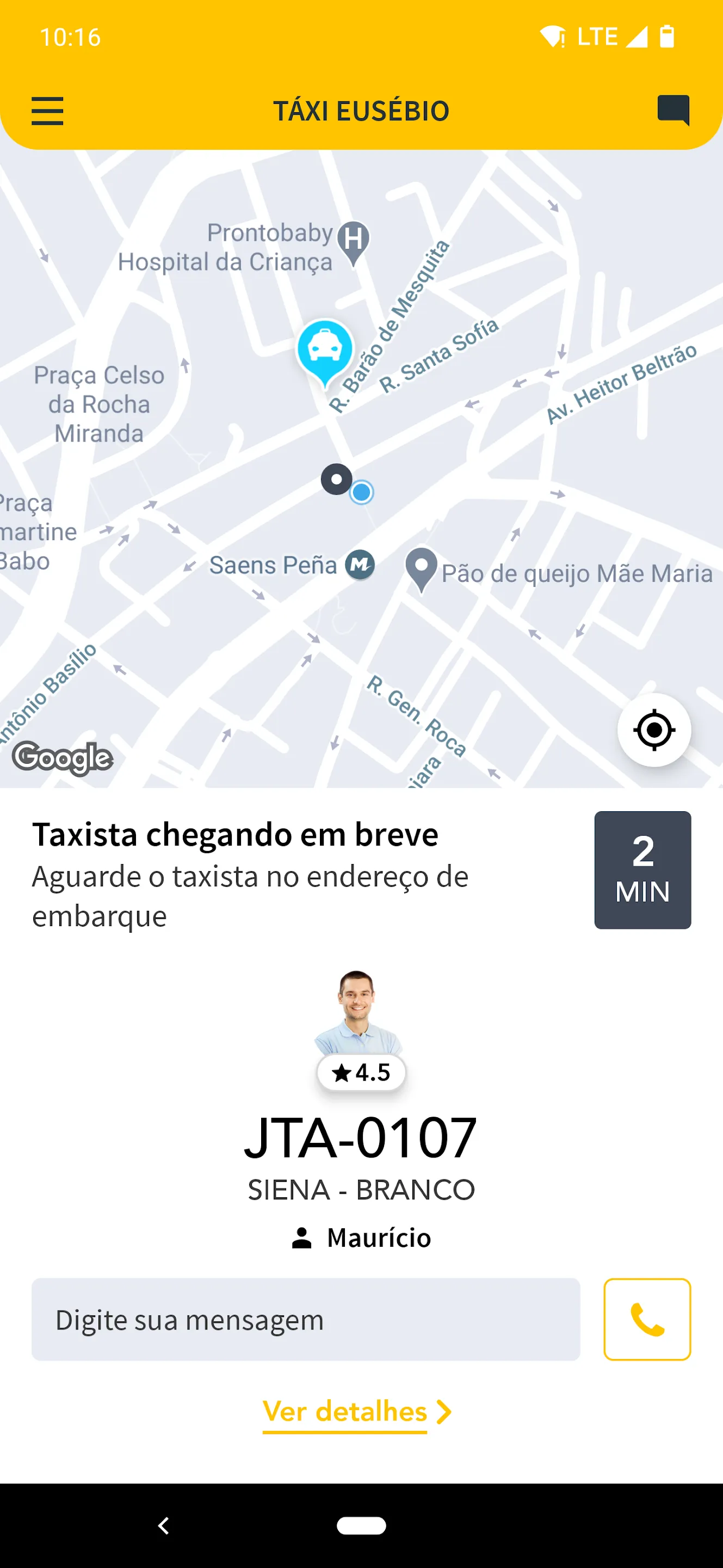 Táxi Eusébio | Indus Appstore | Screenshot