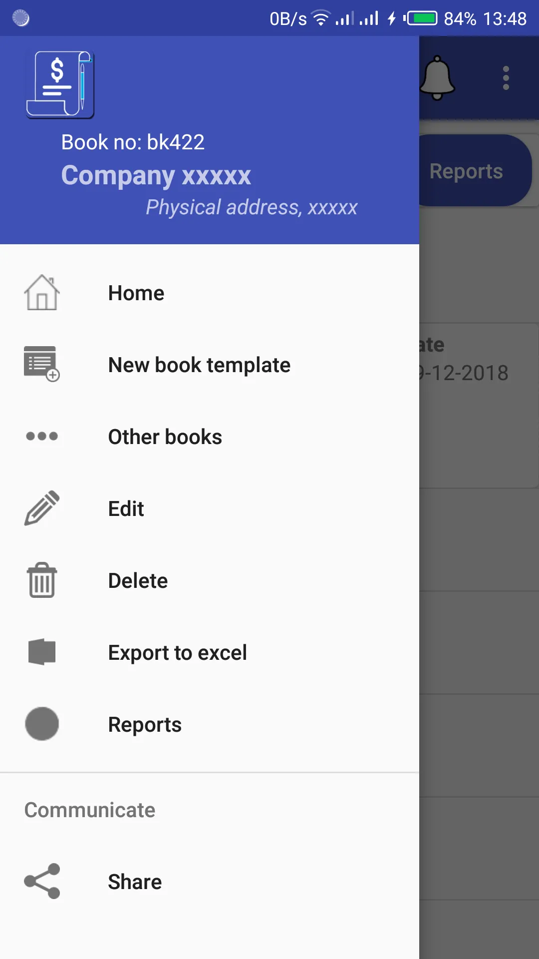 Offline Receipt Book | Indus Appstore | Screenshot