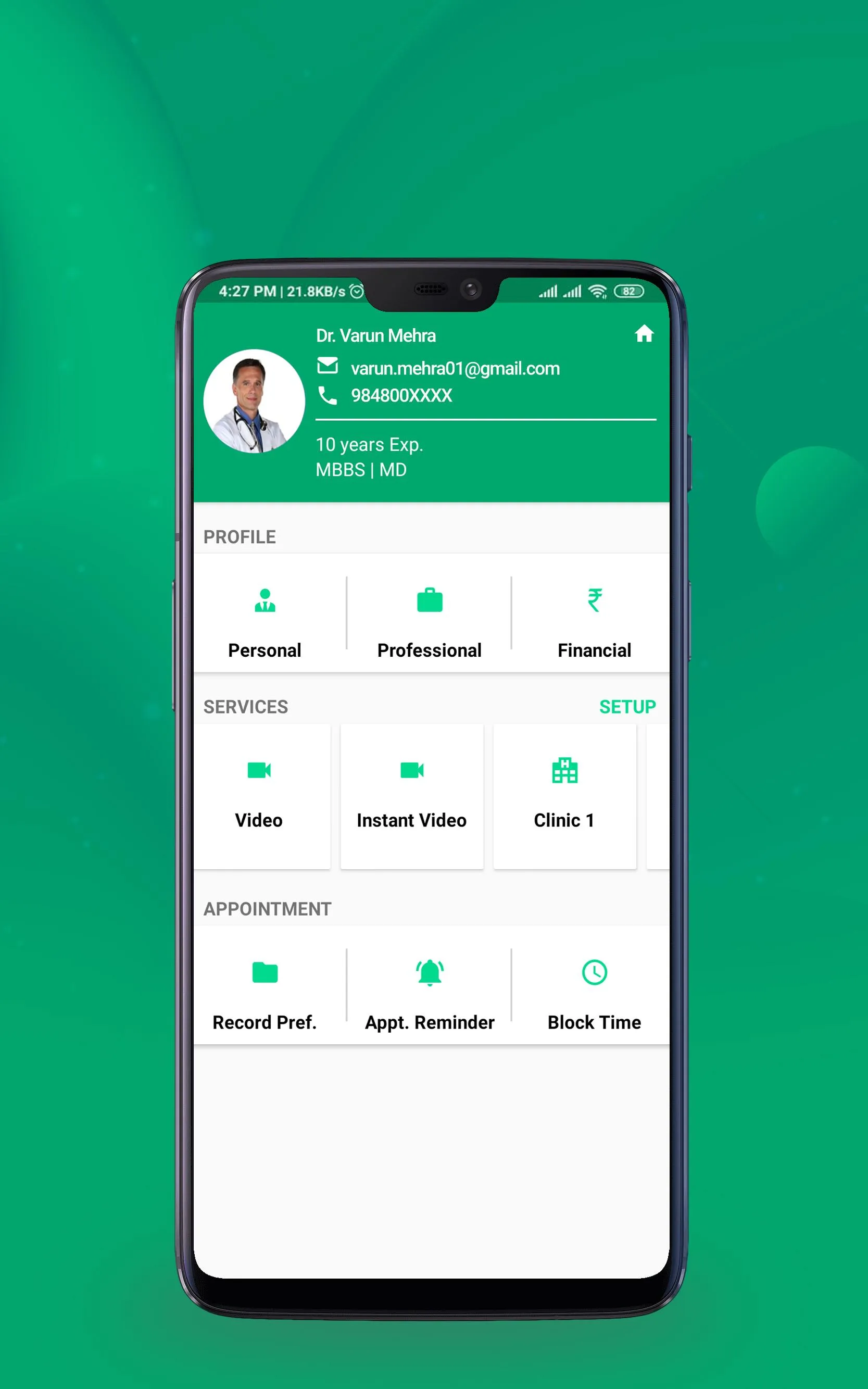 WhiteCoats Clinic Plus | Indus Appstore | Screenshot