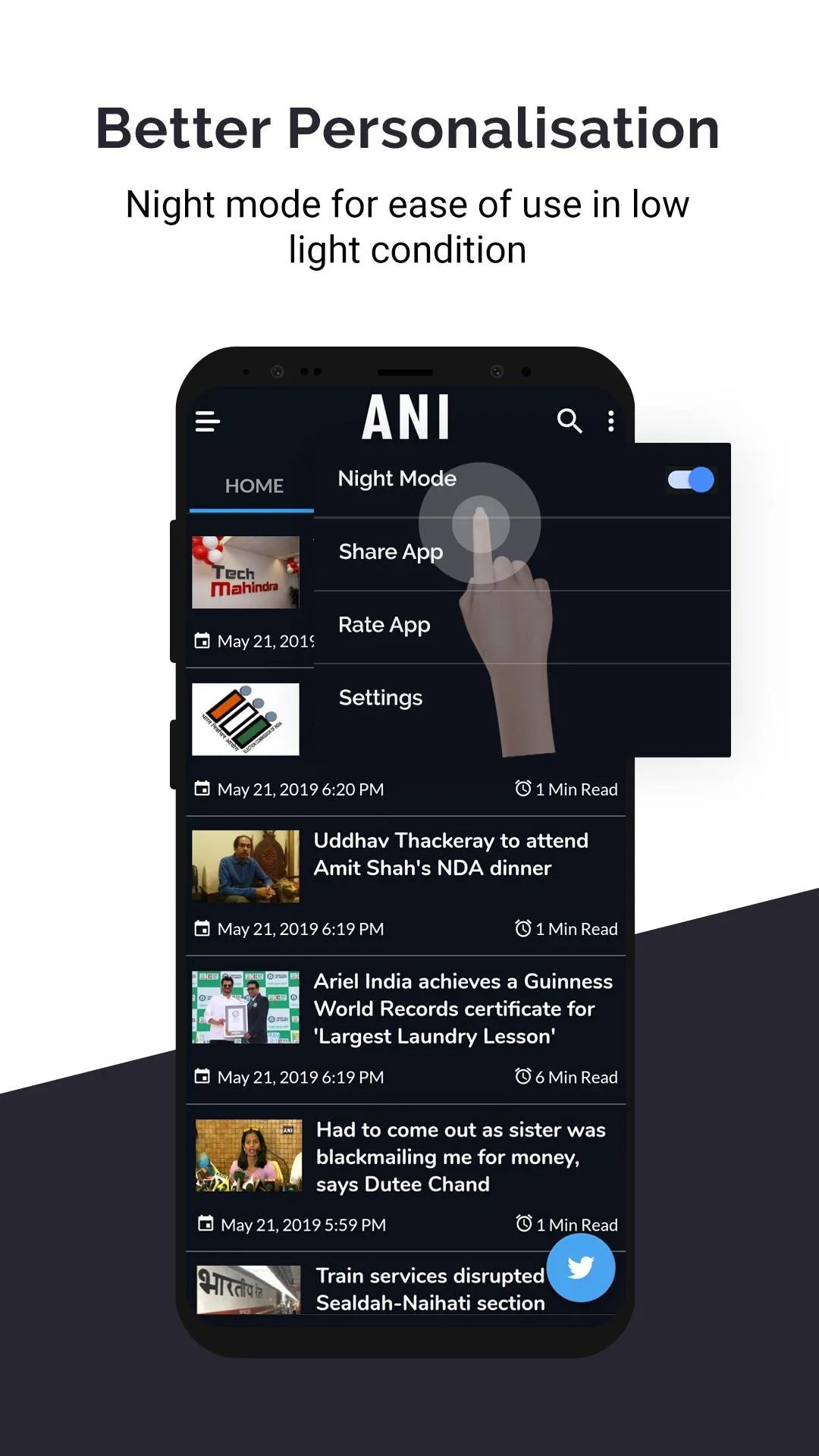 ANI News | Indus Appstore | Screenshot