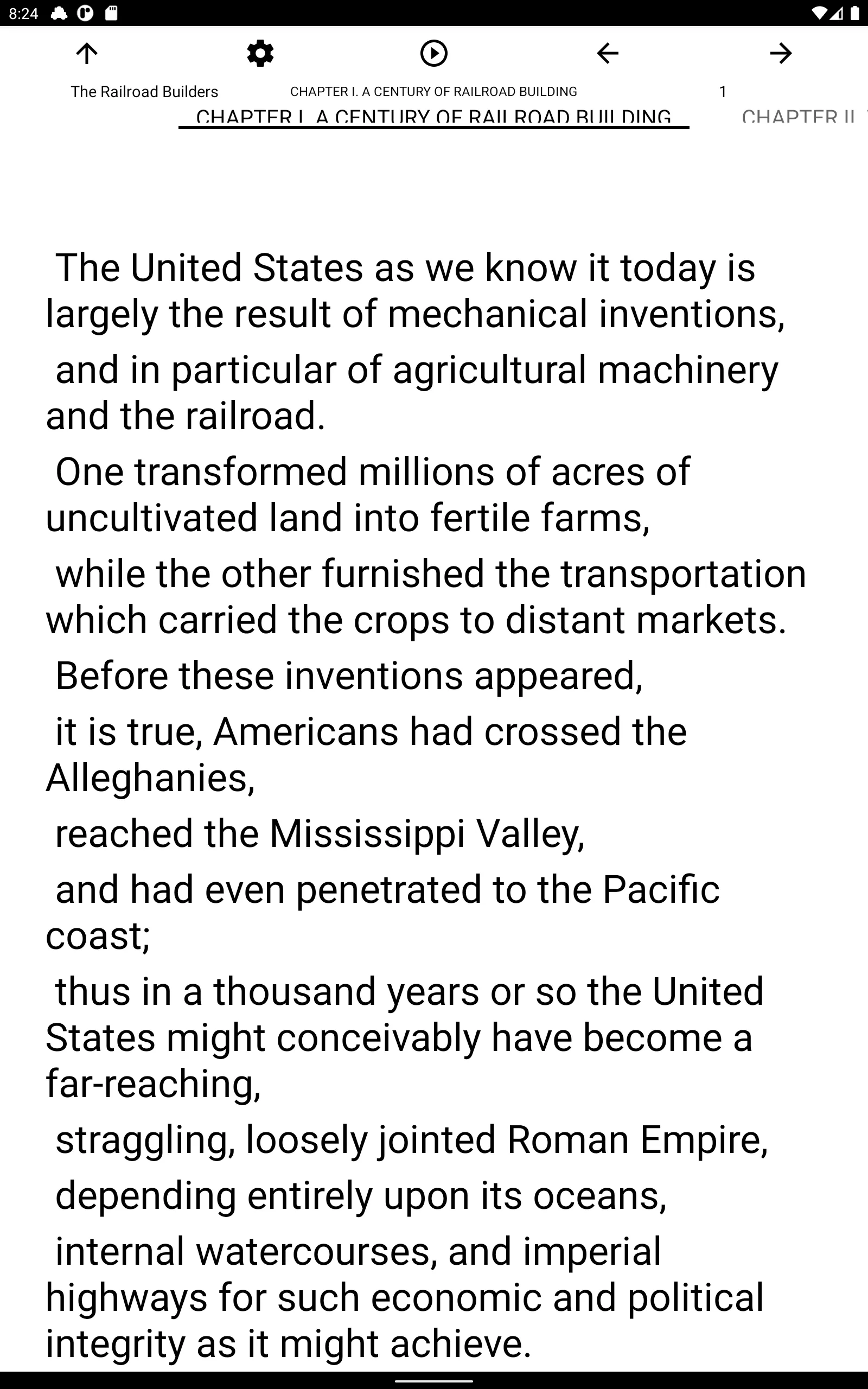 Book, The Railroad Builders | Indus Appstore | Screenshot