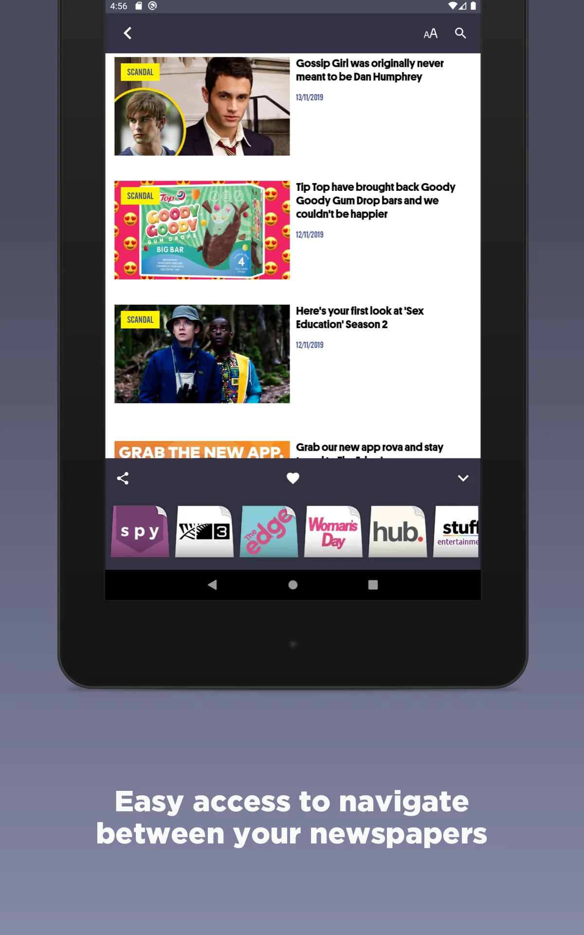 New Zealand Newspapers | Indus Appstore | Screenshot