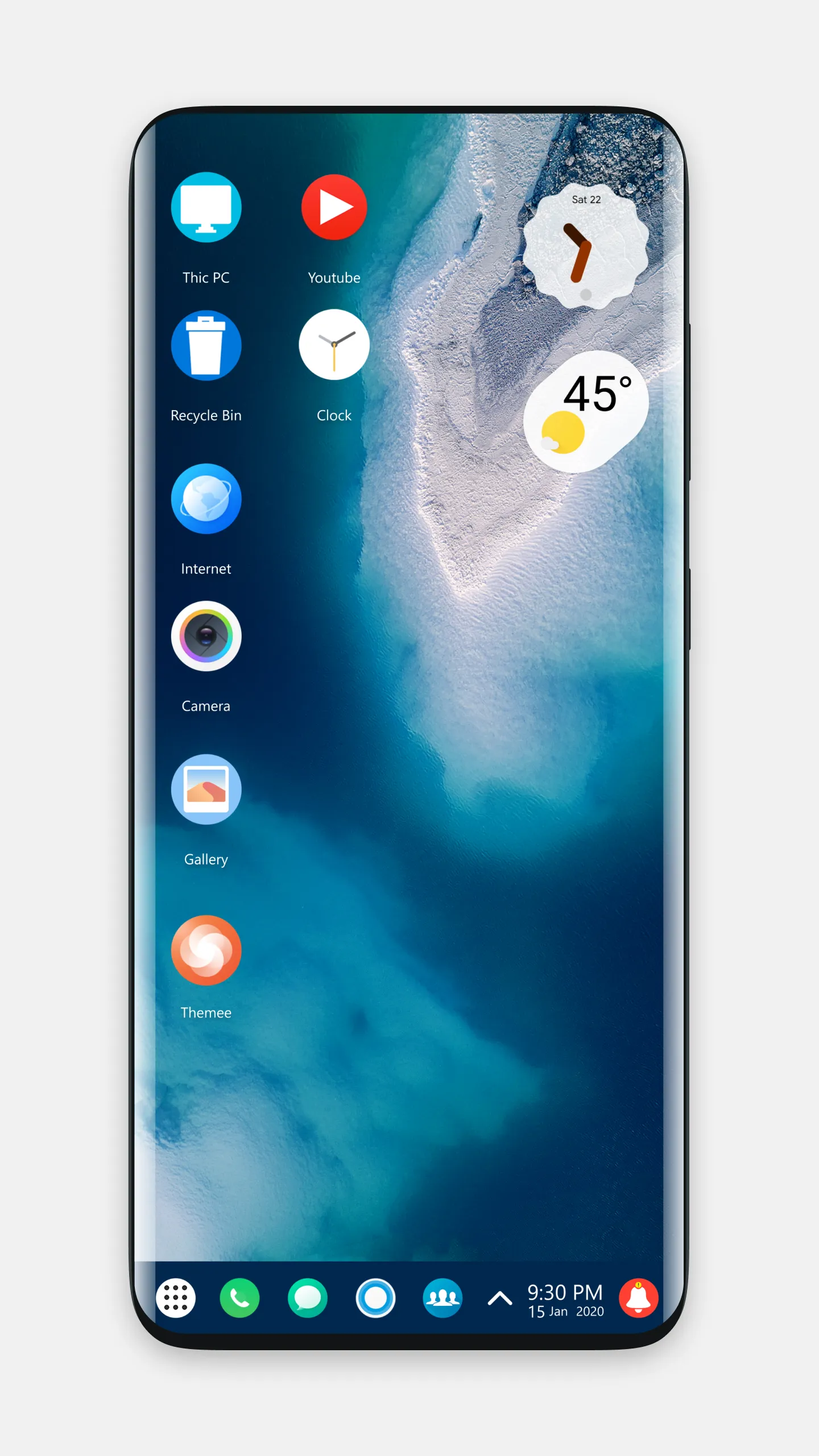 V20 Theme for launcher | Indus Appstore | Screenshot