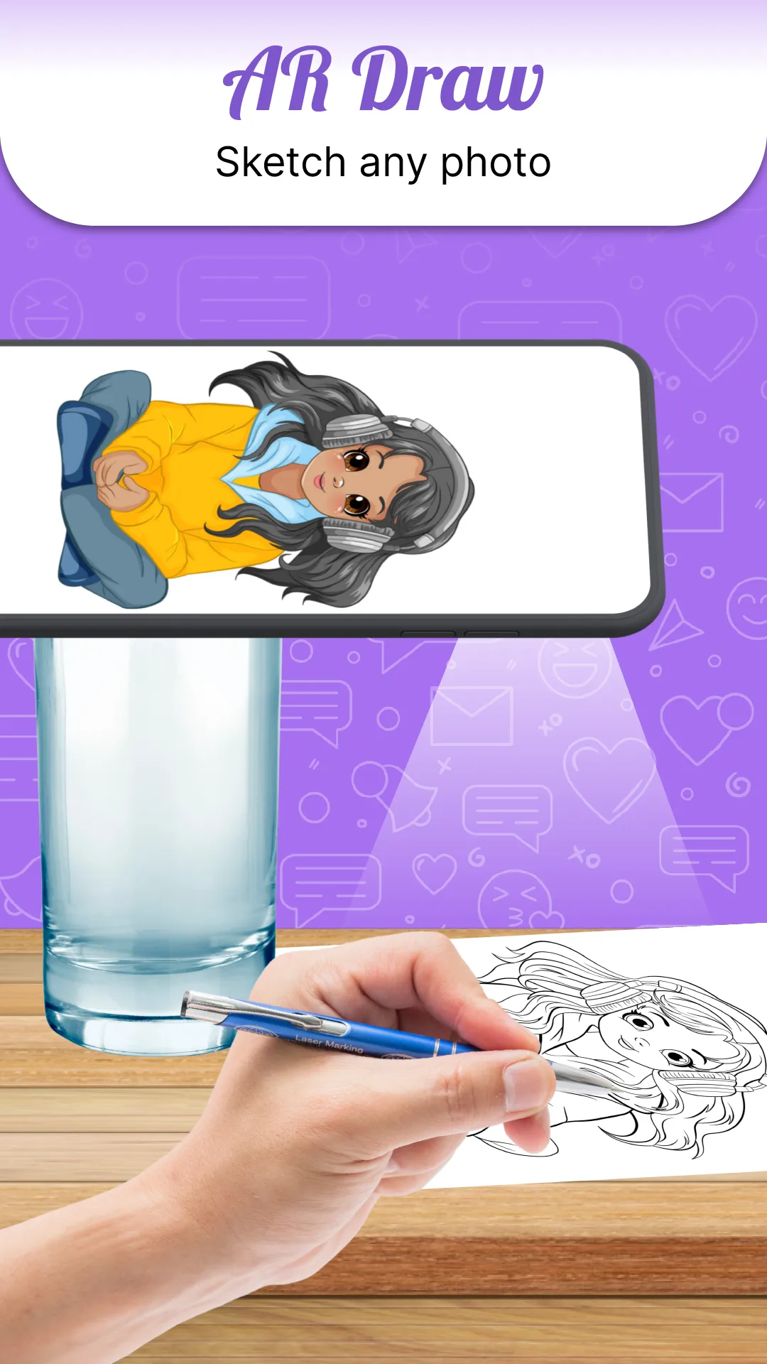 Draw Anime Sketch : AR Drawing | Indus Appstore | Screenshot