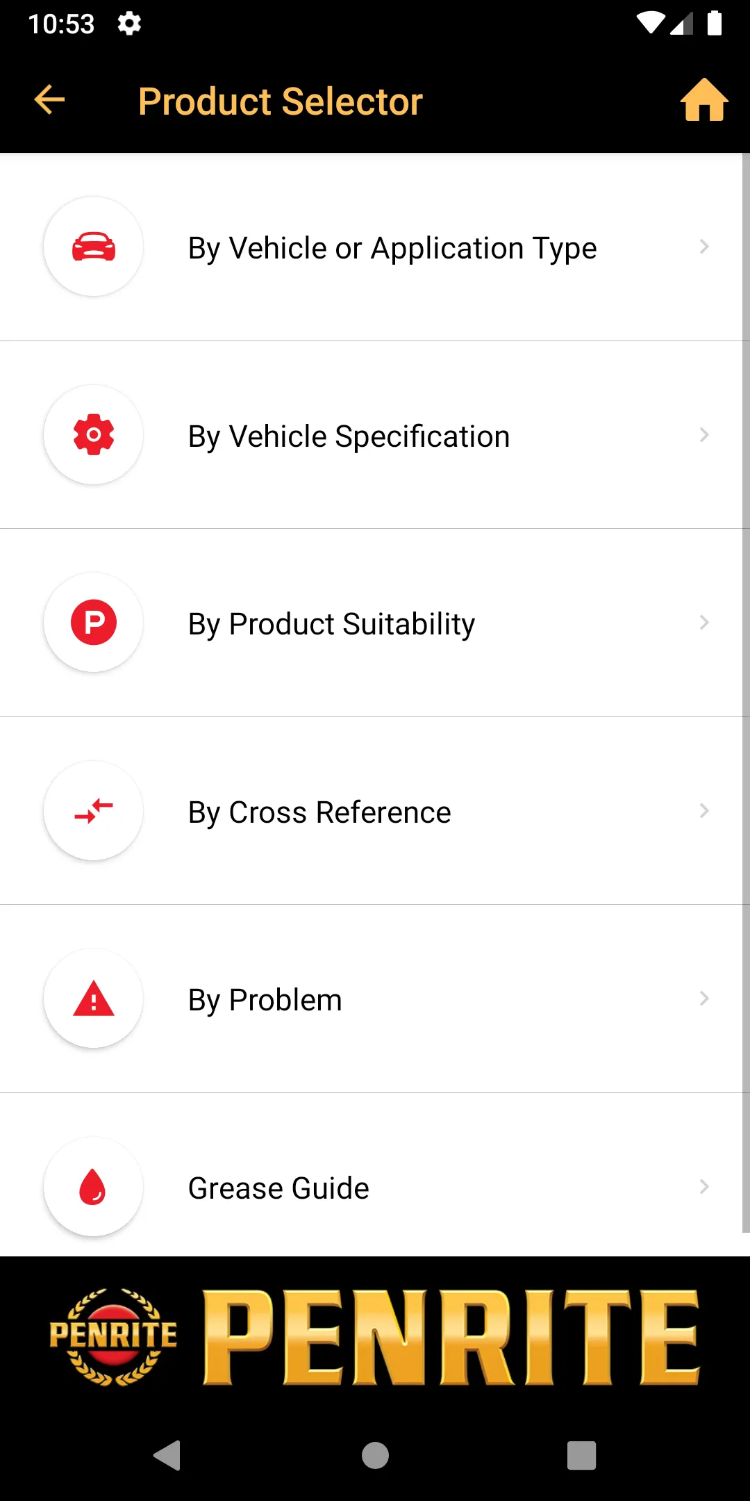 Product Selector | Indus Appstore | Screenshot