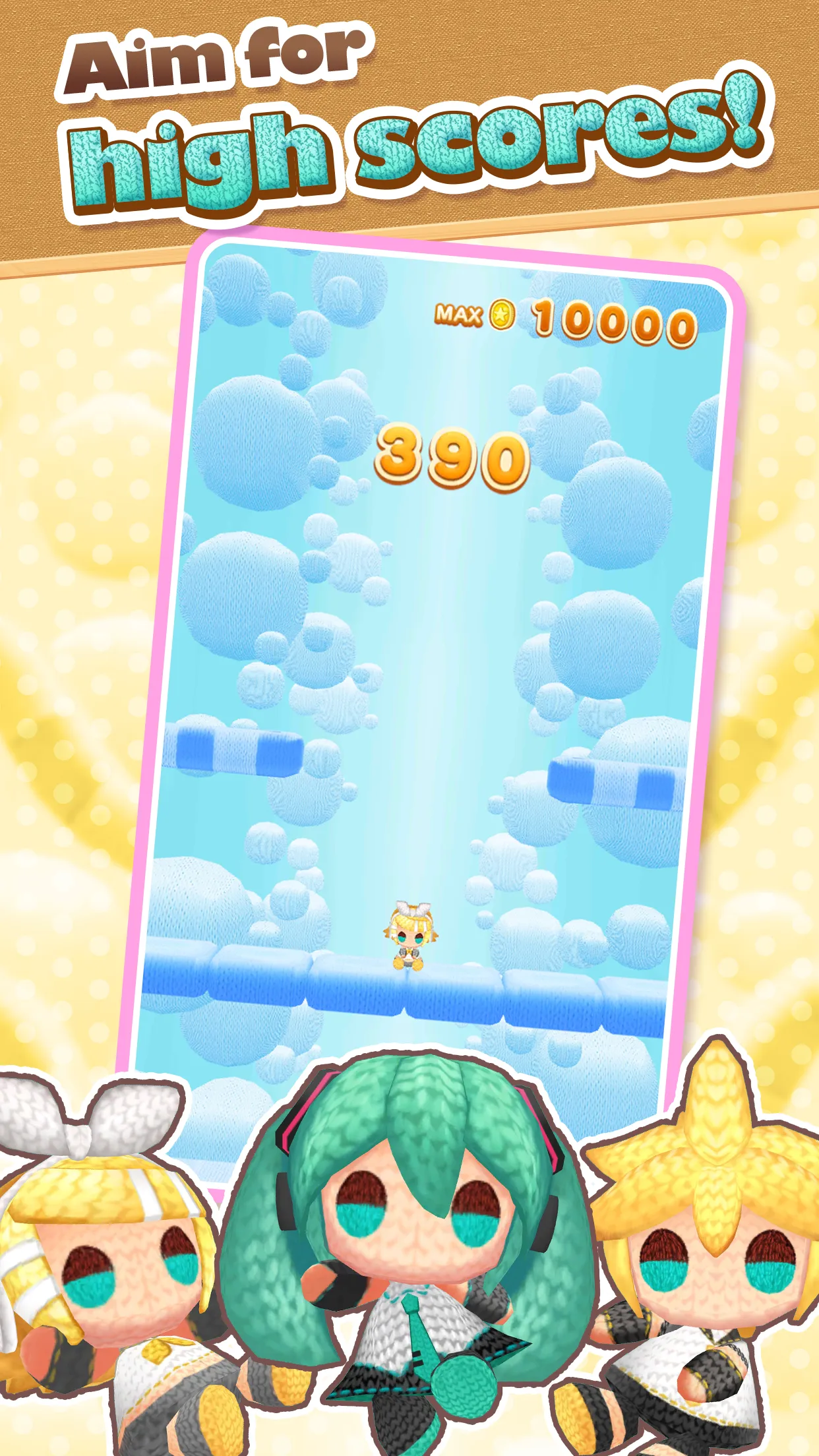 Hatsune Miku Amiguru Jump | Indus Appstore | Screenshot