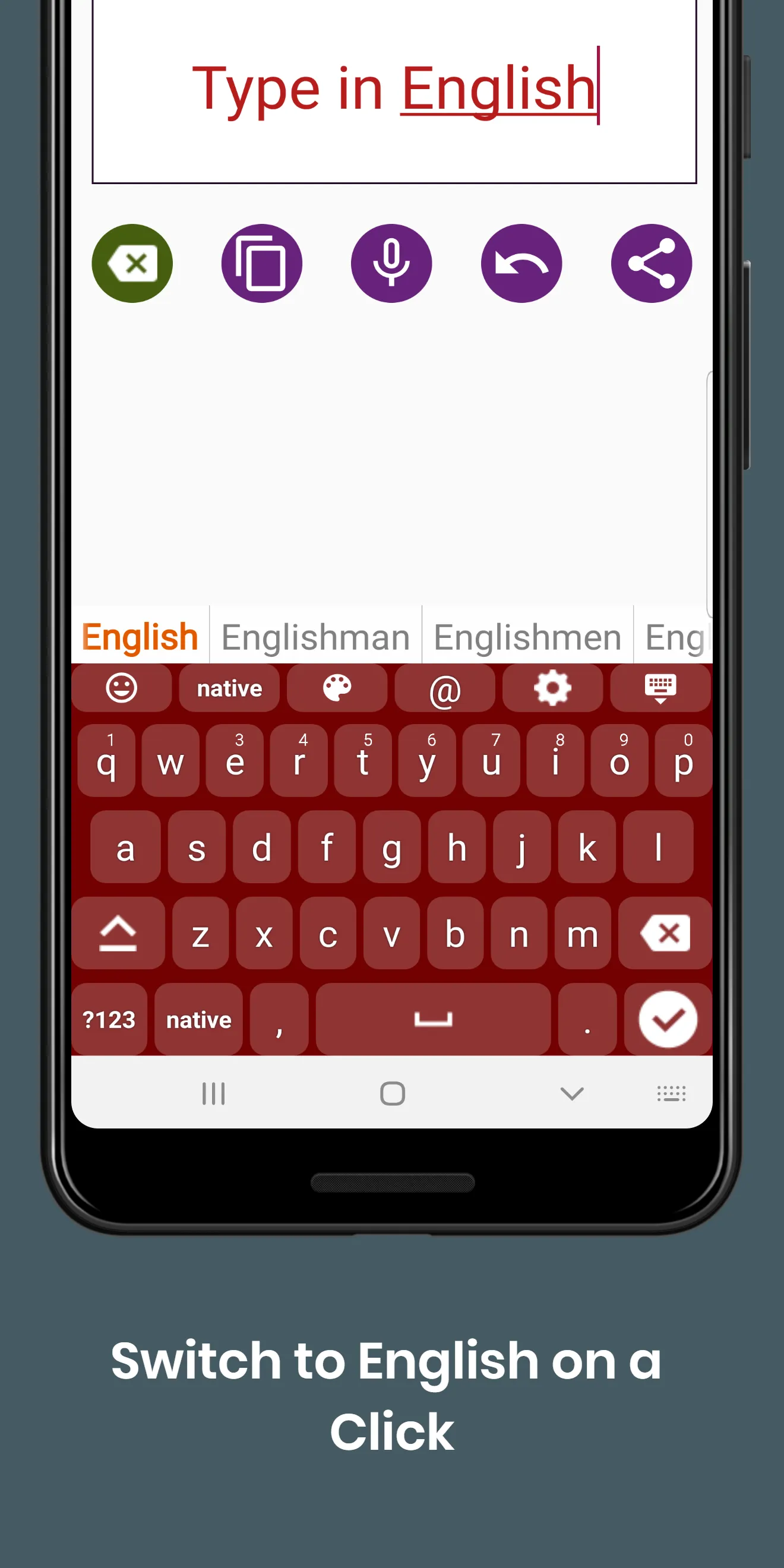 Slovenian Keyboard by Infra | Indus Appstore | Screenshot