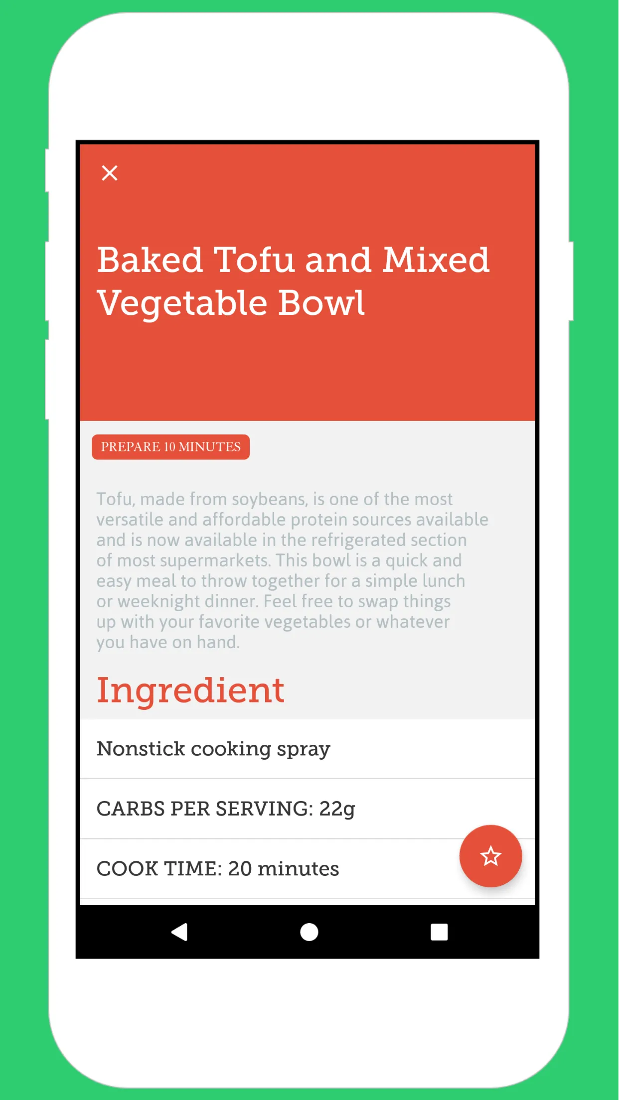 Diabetic Cookbook & Meal Plan  | Indus Appstore | Screenshot