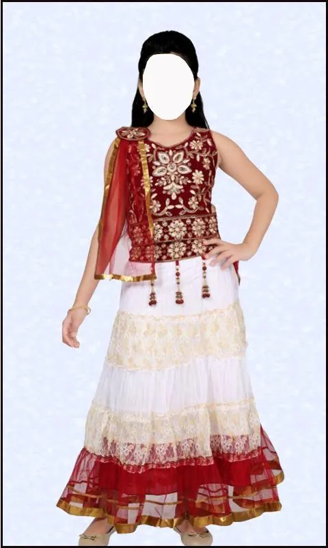 Girls Kids Lehenga Choli Suits | Indus Appstore | Screenshot