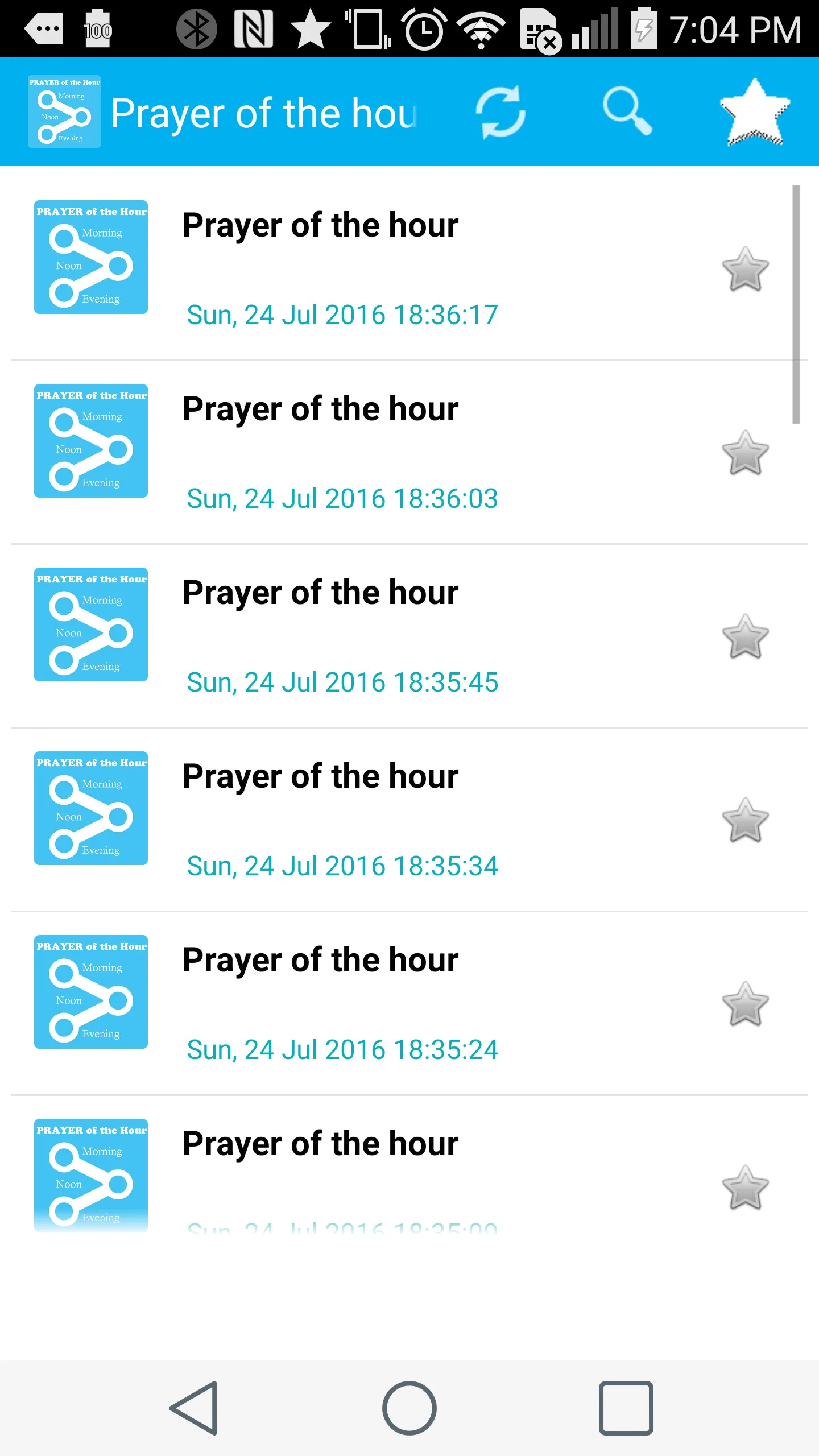 Morning, Noon & Evening Prayer | Indus Appstore | Screenshot