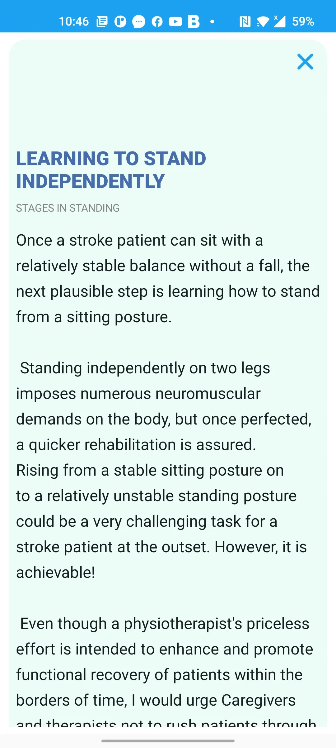 Hope After Stroke | Indus Appstore | Screenshot