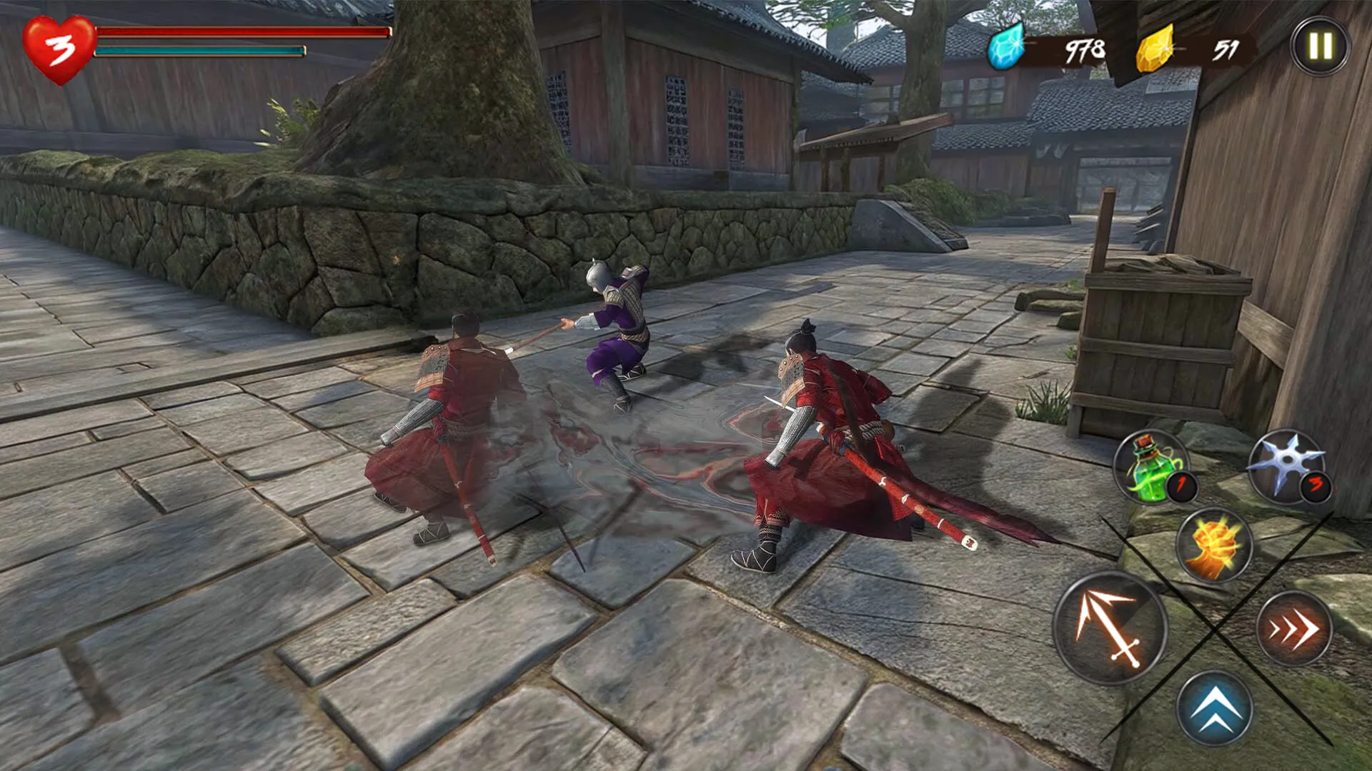 Takashi Ninja Samurai Game | Indus Appstore | Screenshot