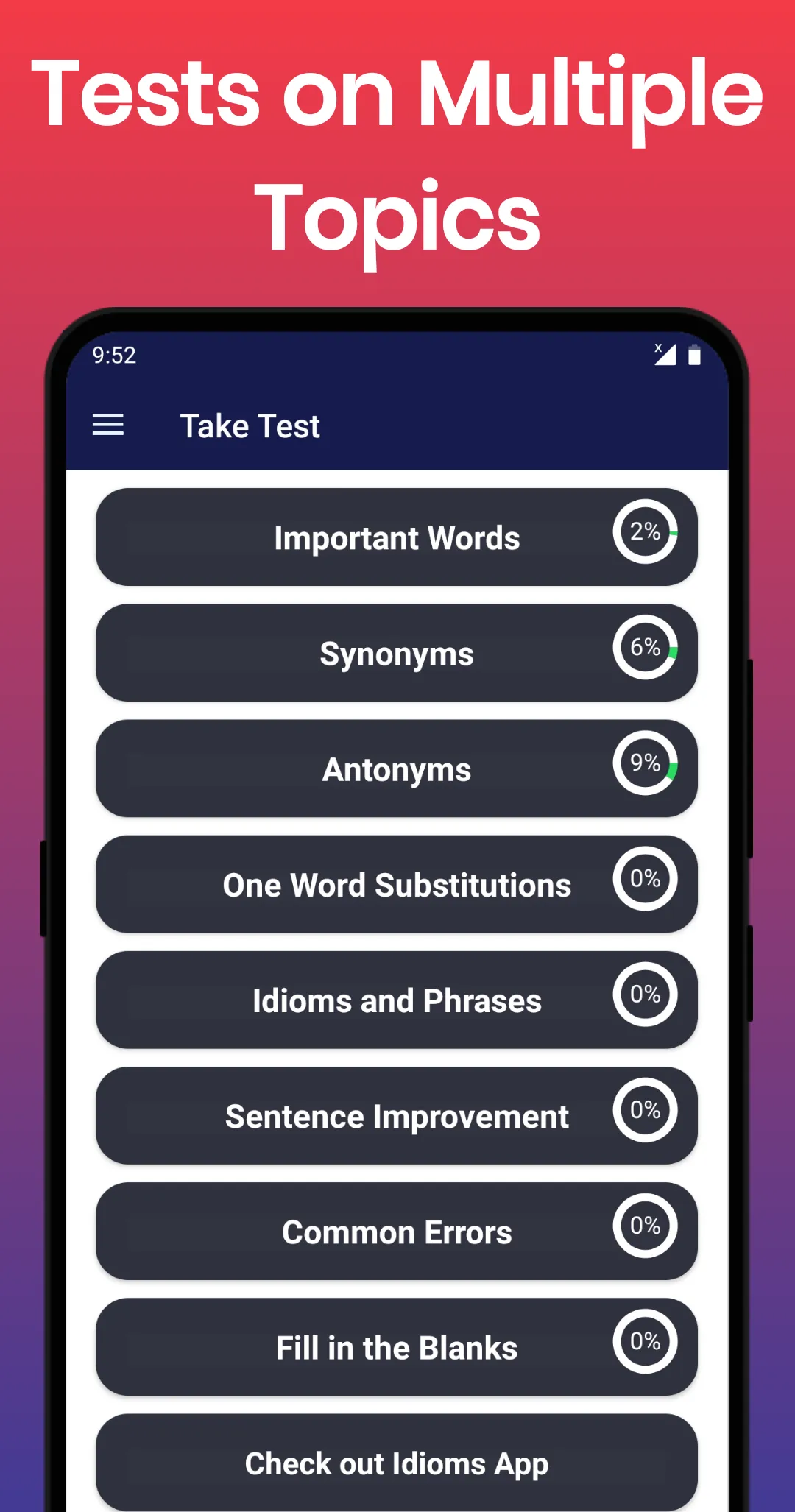 English for All Exams | Indus Appstore | Screenshot