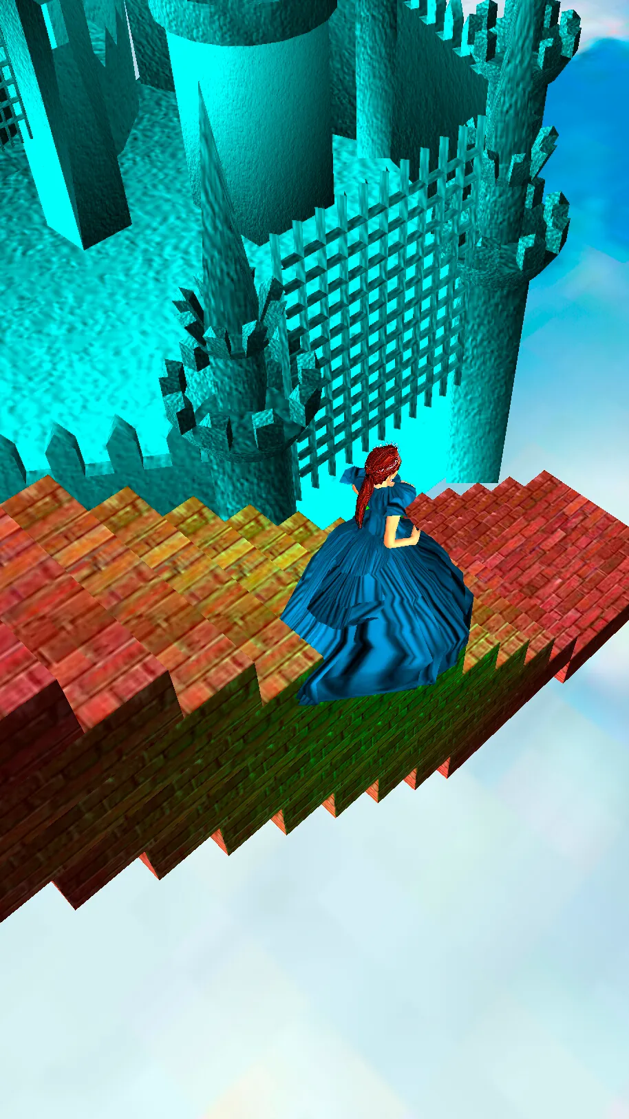 Cinderella 3D. Road to Castle. | Indus Appstore | Screenshot