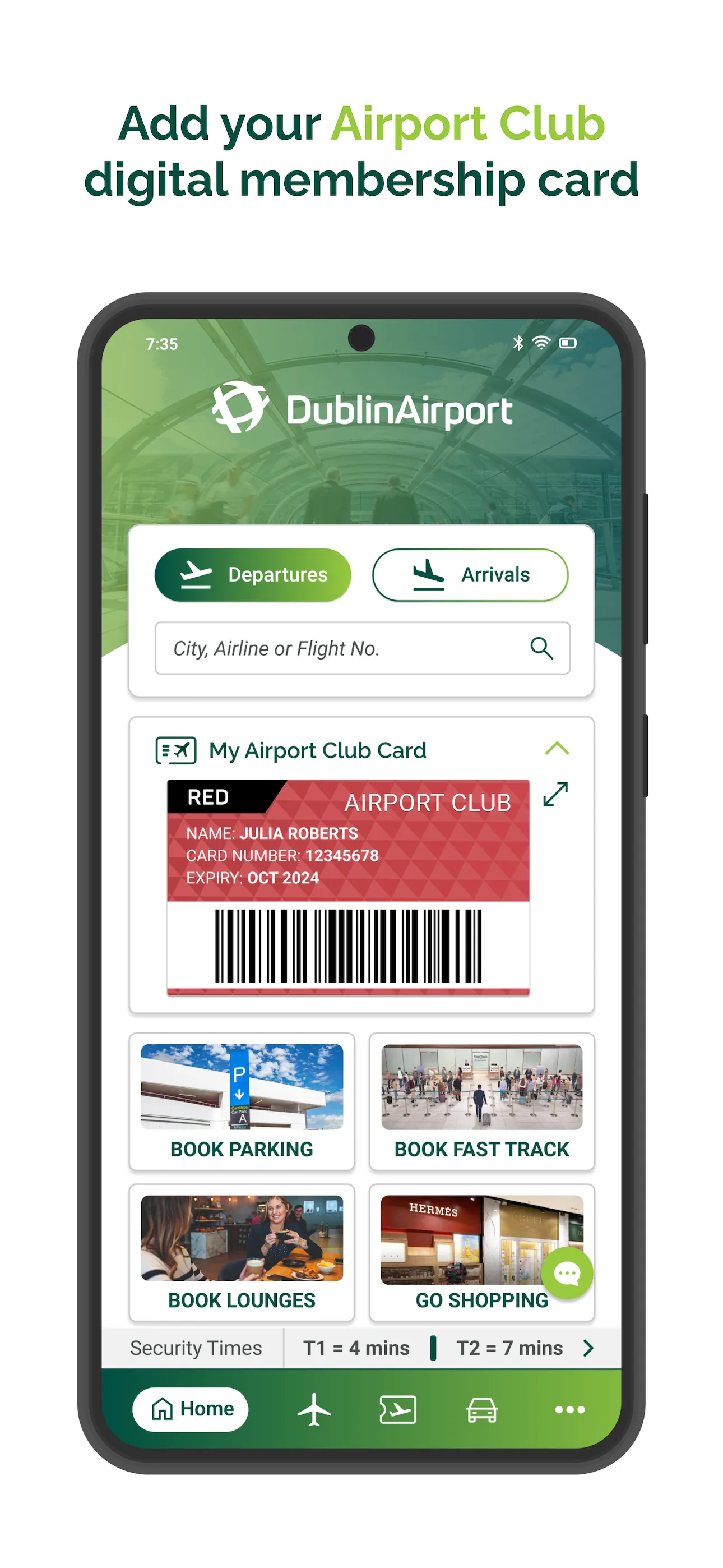 Dublin Airport (Official) | Indus Appstore | Screenshot