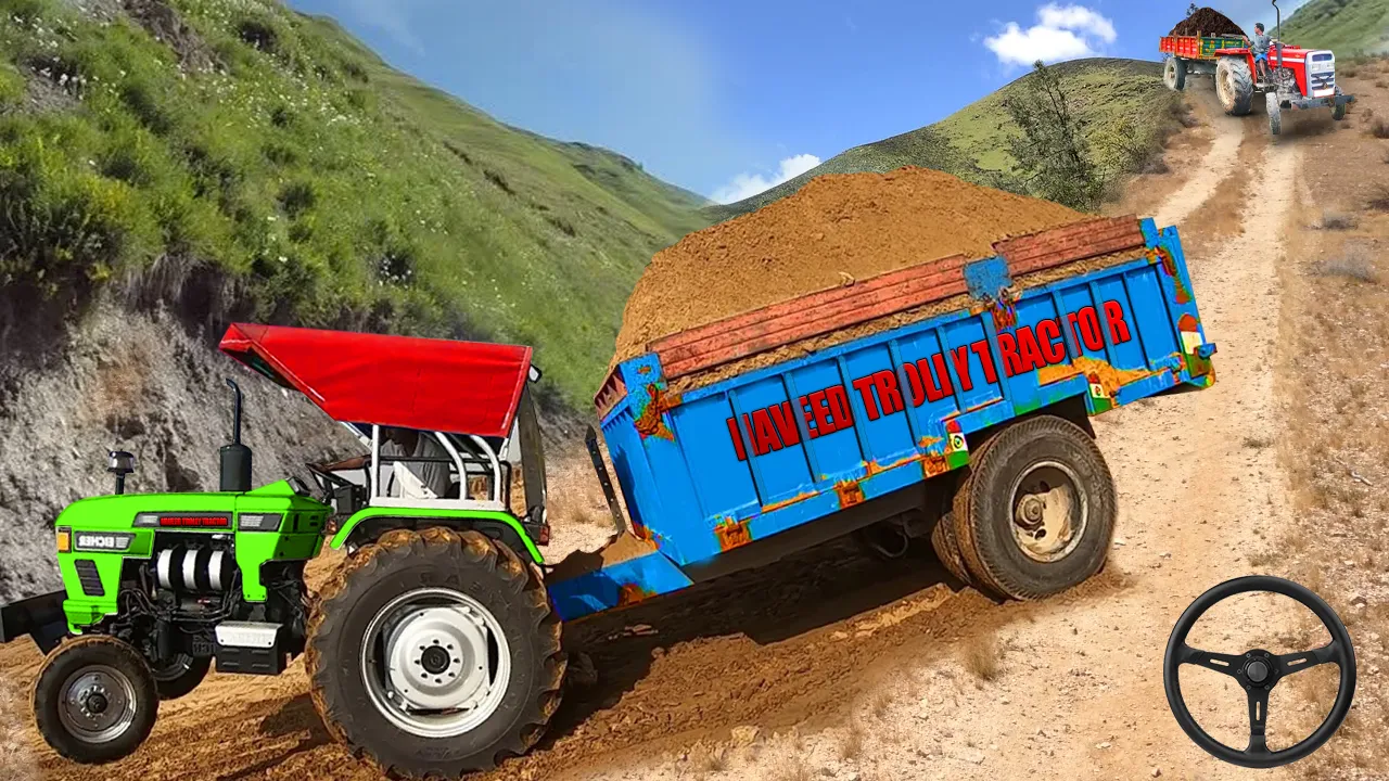 Real Tractor Trolley Sim Game | Indus Appstore | Screenshot