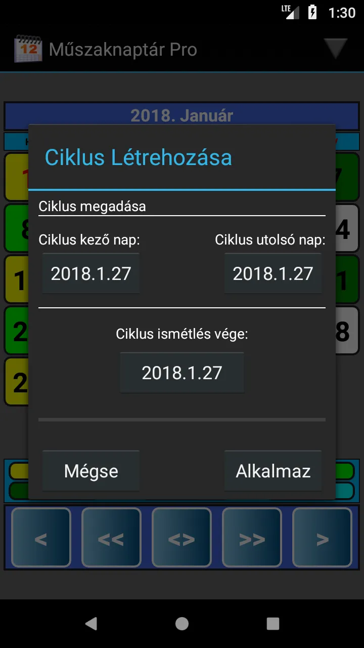 Műszaknaptár Pro | Indus Appstore | Screenshot