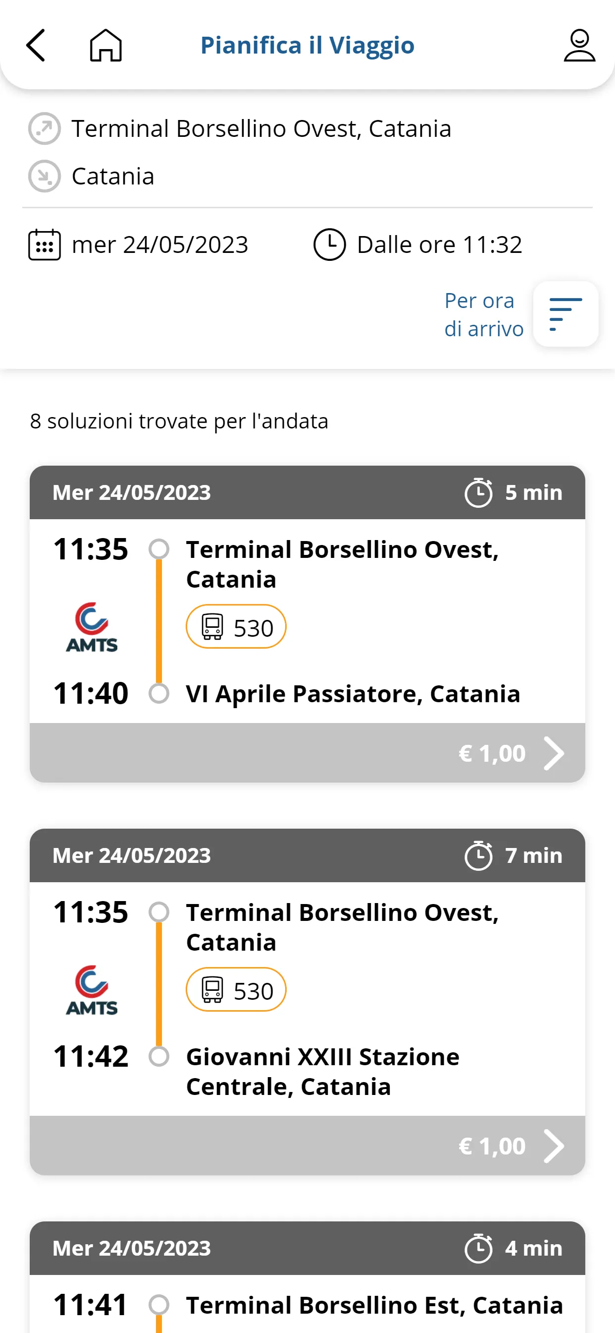 AMTS Catania | Indus Appstore | Screenshot