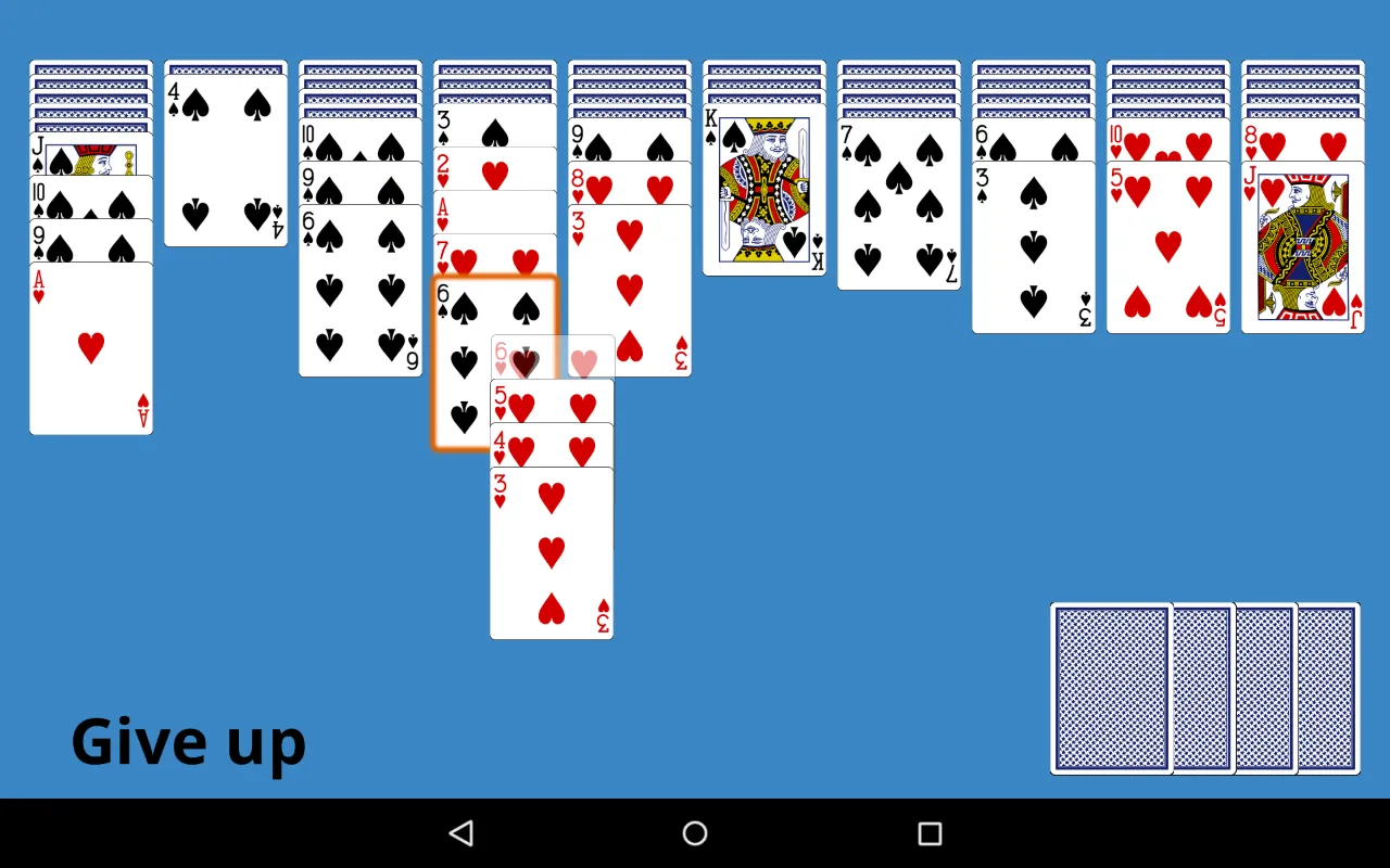 Classic Spider Solitaire | Indus Appstore | Screenshot