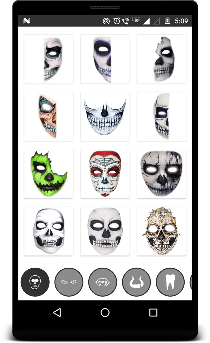 Halloween makeup editor | Indus Appstore | Screenshot