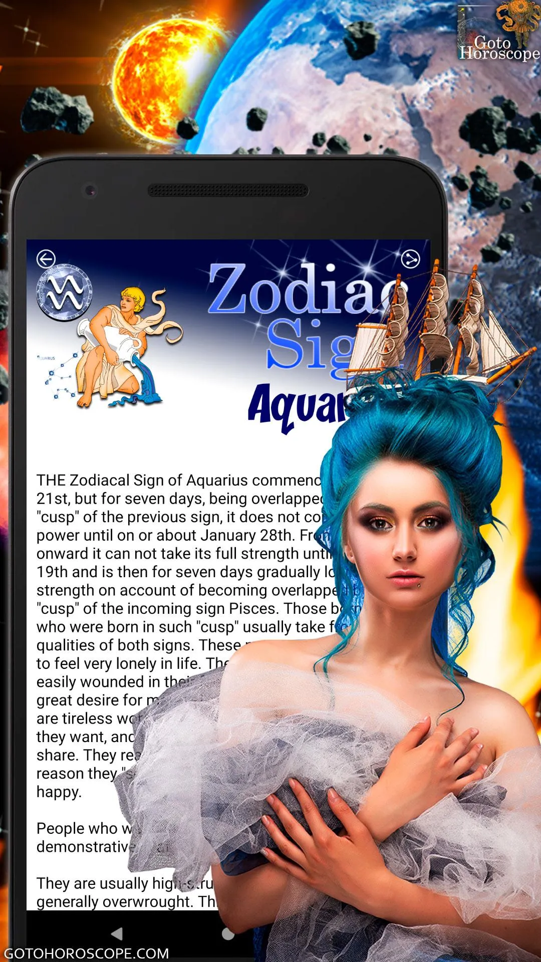 Aquarius Daily Horoscope 2024 | Indus Appstore | Screenshot